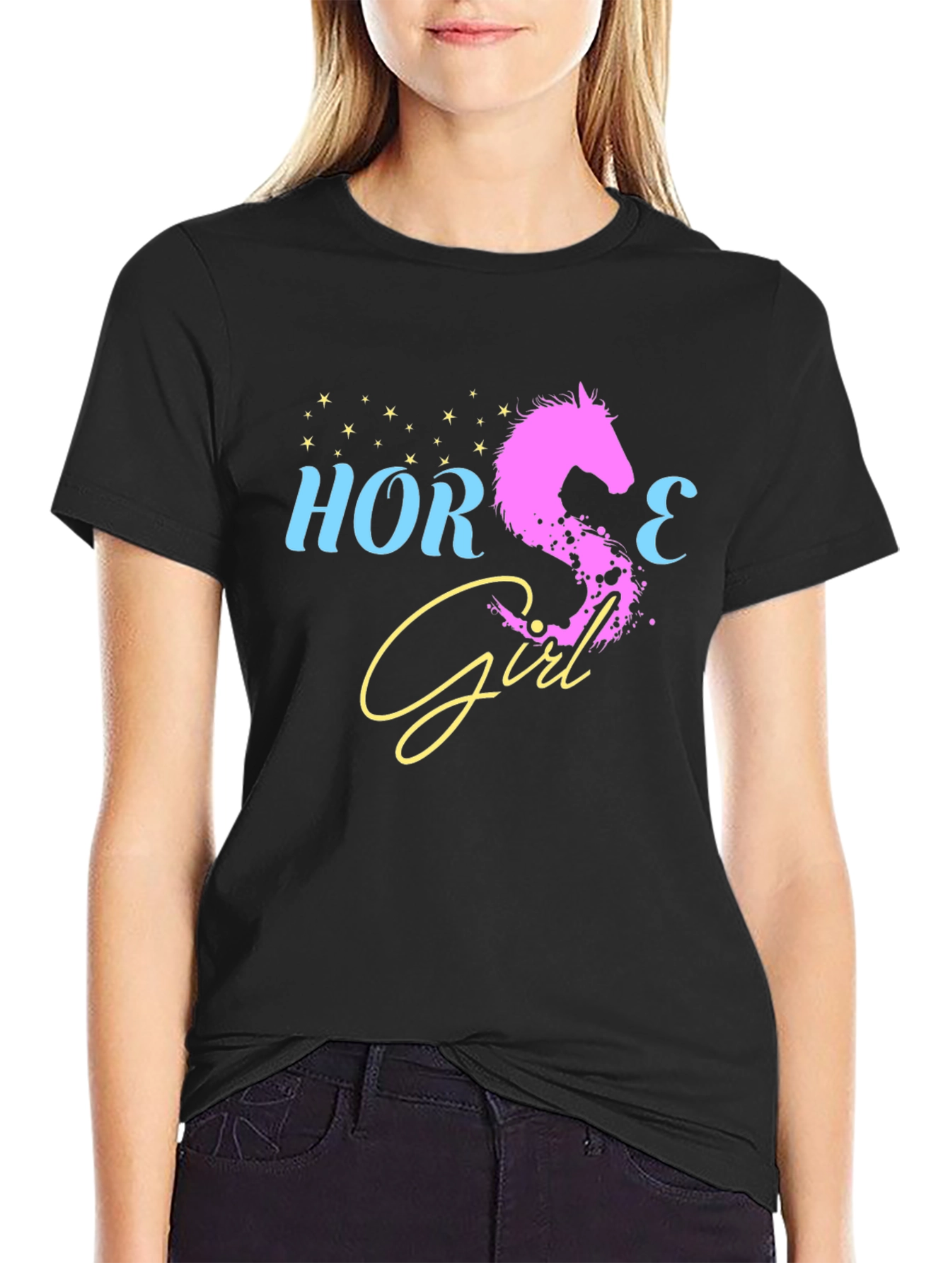 Horse Girl T-Shirt - Equestrian Lover Tee