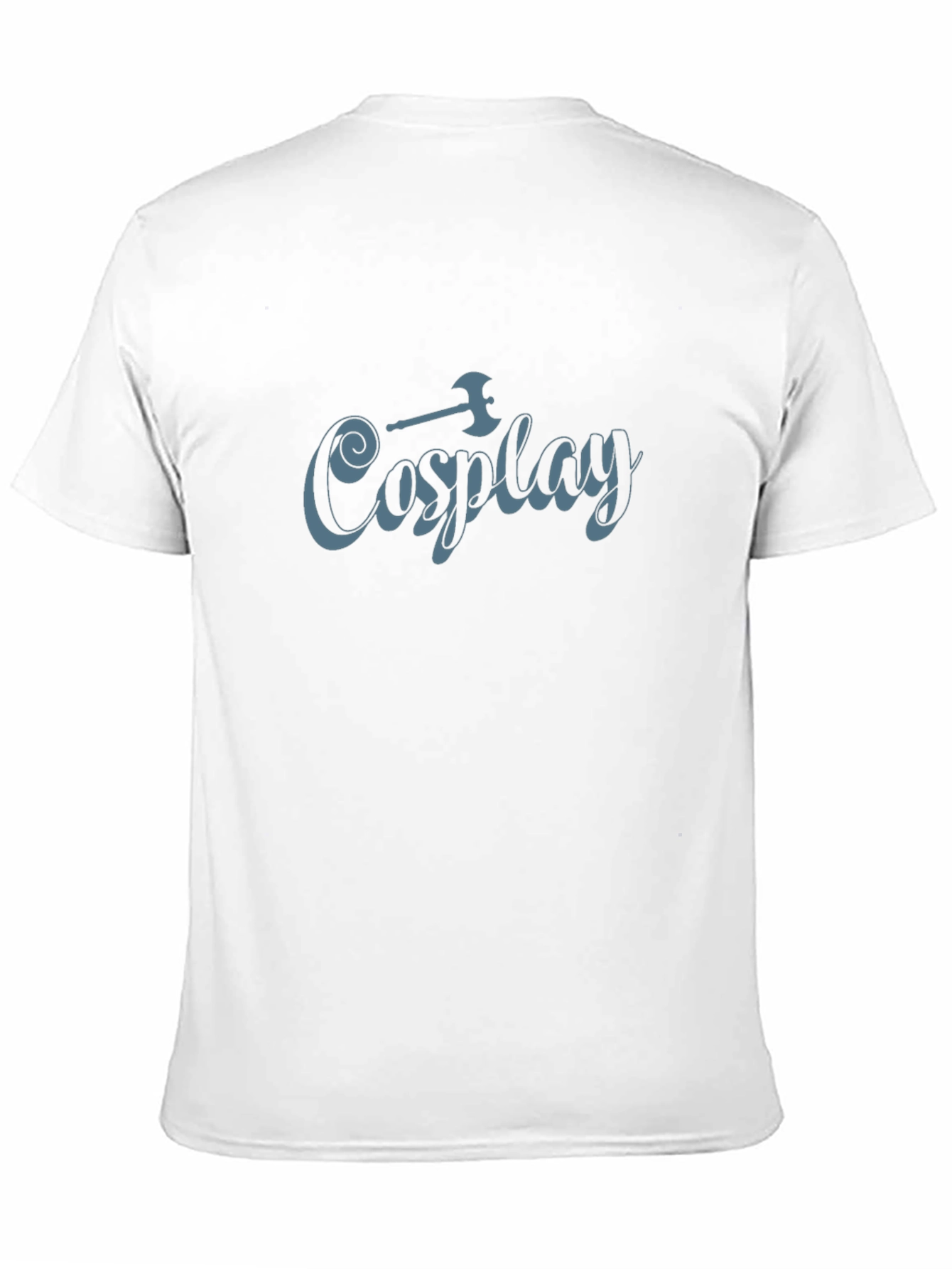 Cosplay T-Shirt - Black Tee with Axe Design