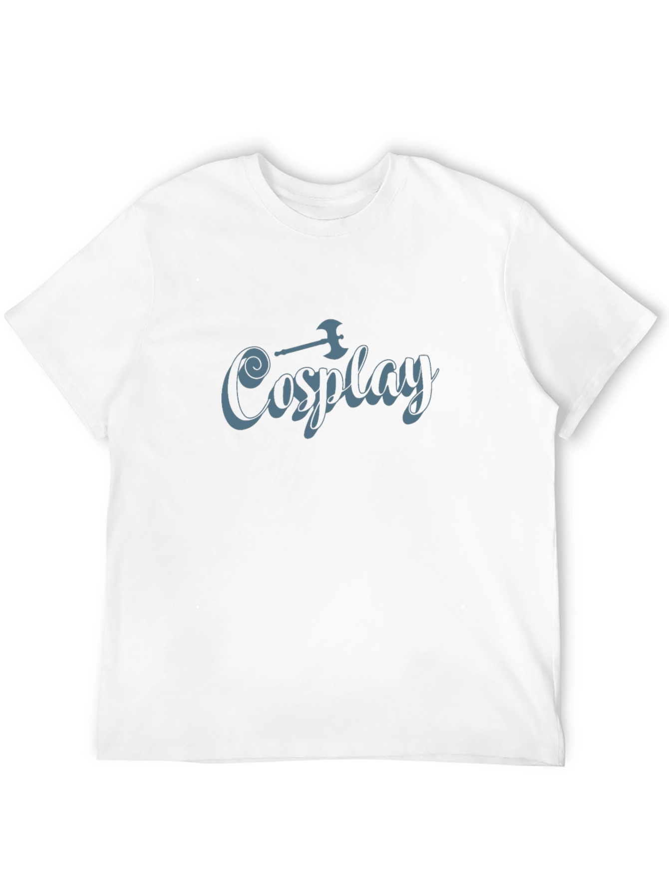 Cosplay T-Shirt - Black Tee with Axe Design