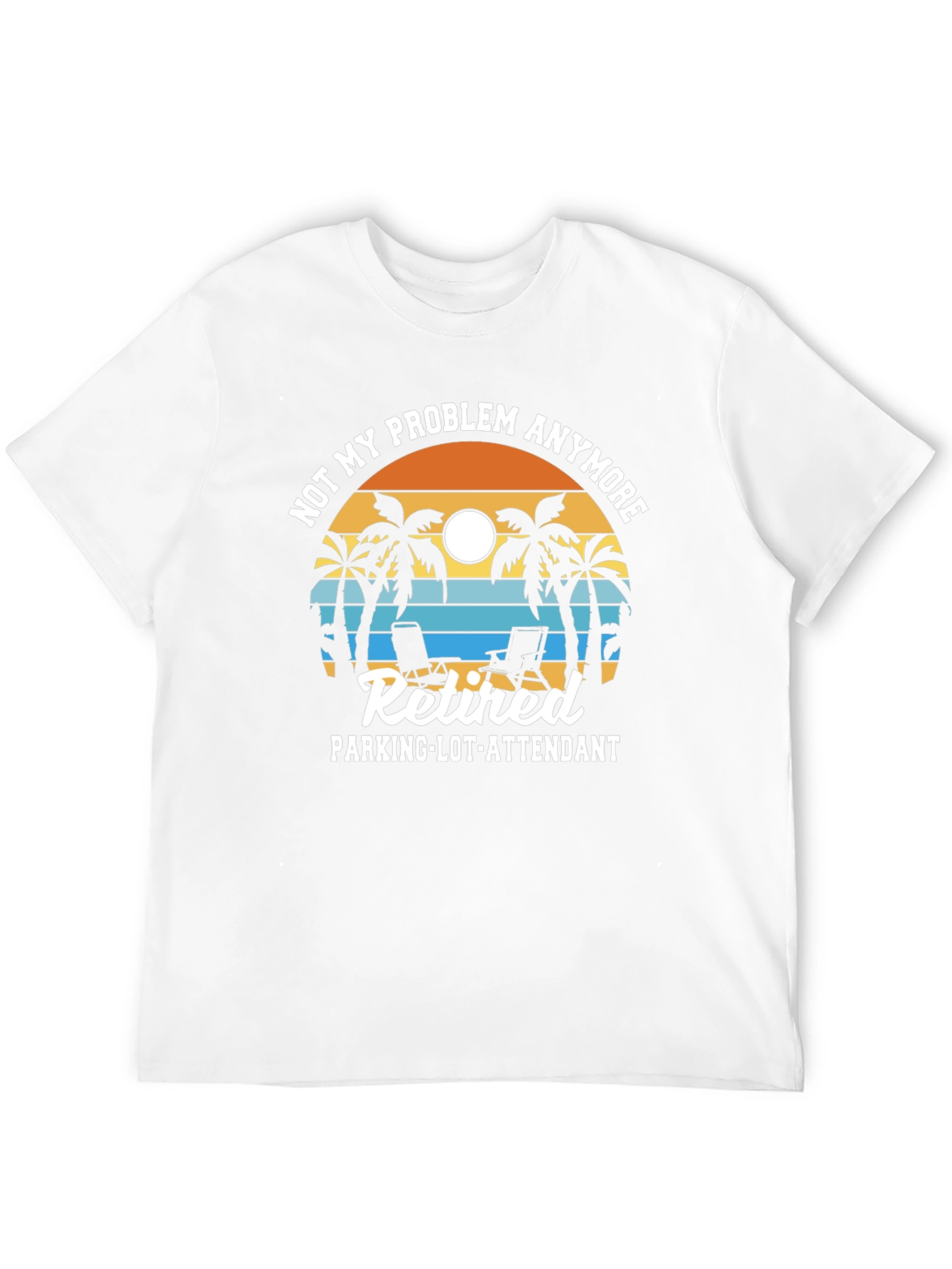 Retired Parking Lot Attendant Graphic T-Shirt
