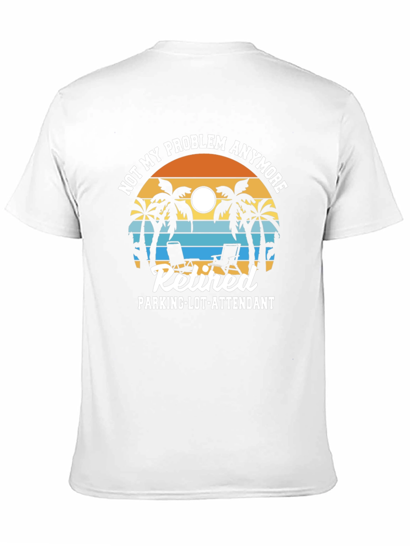 Retired Parking Lot Attendant Graphic T-Shirt