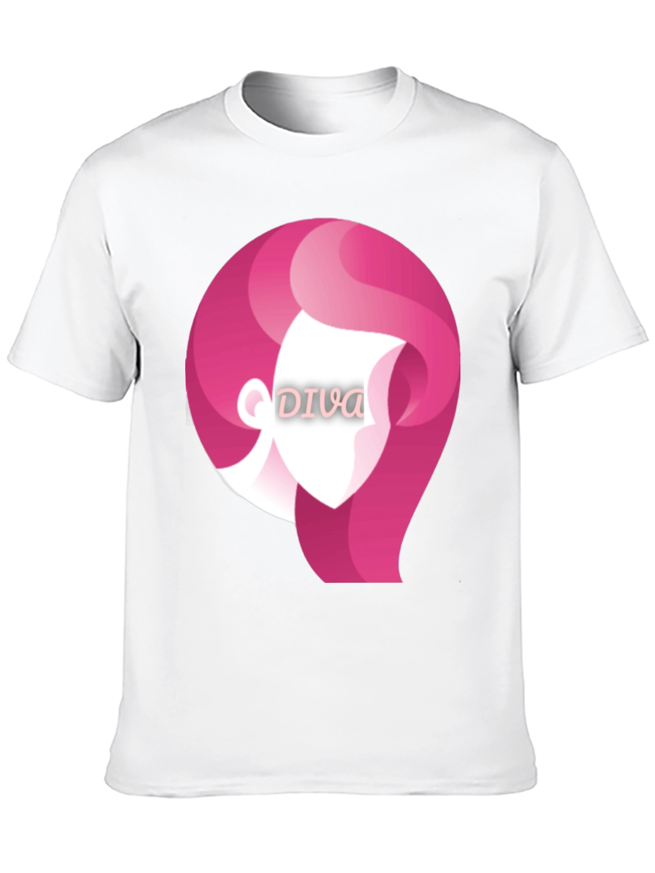 Diva Graphic Tee - Stylish Black T-Shirt