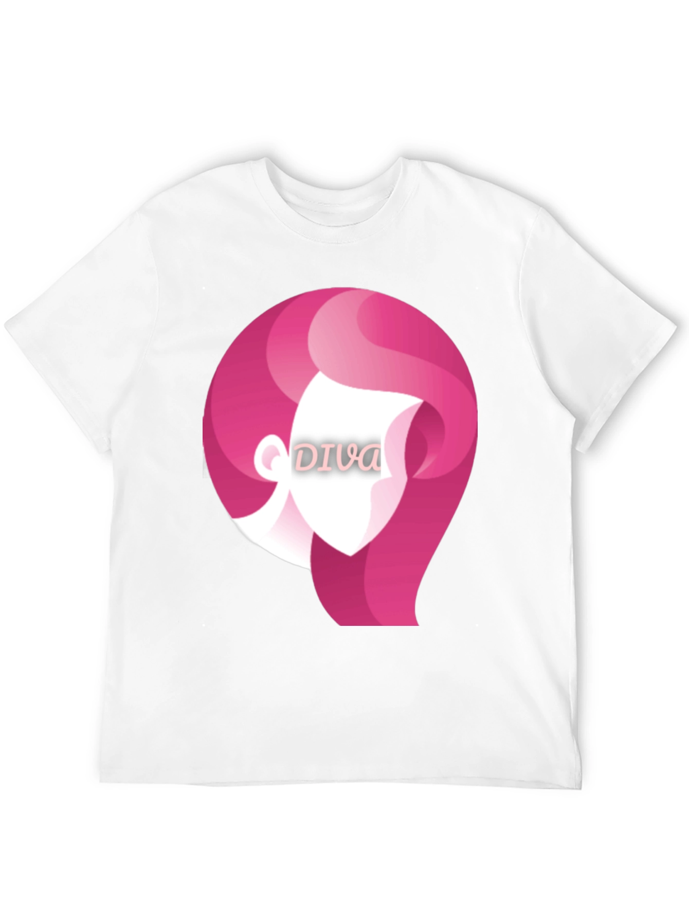 Diva Graphic Tee - Stylish Black T-Shirt