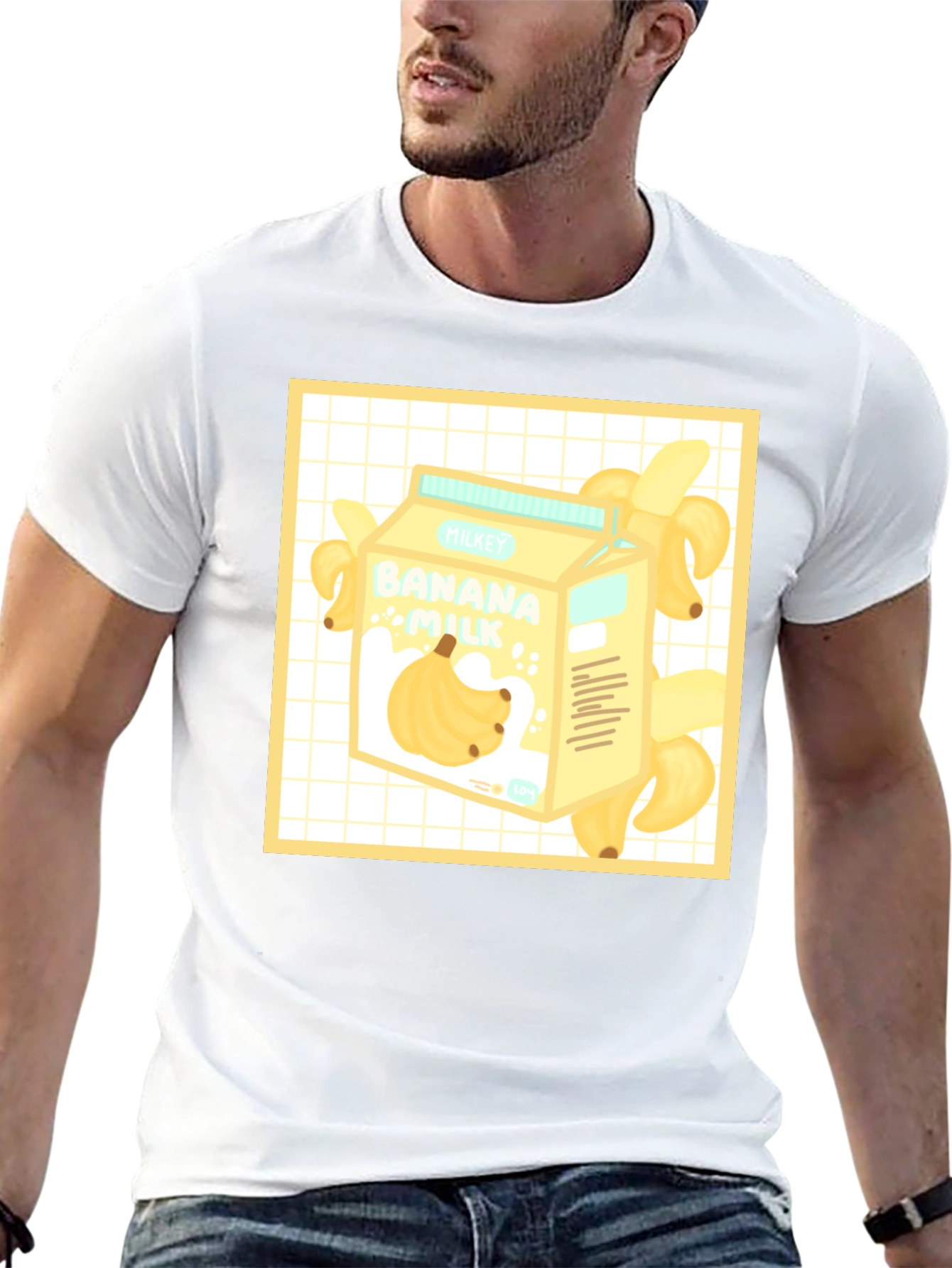 Banana Milk T-Shirt - Kawaii Style