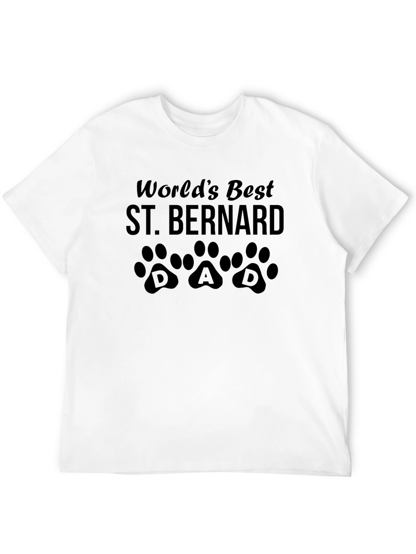 Worlds Best St. Bernard Dad T-Shirt