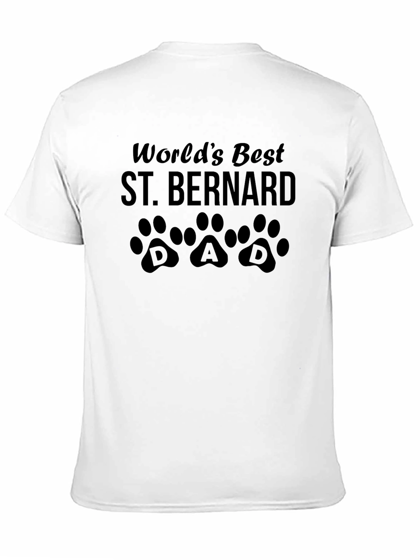 Worlds Best St. Bernard Dad T-Shirt
