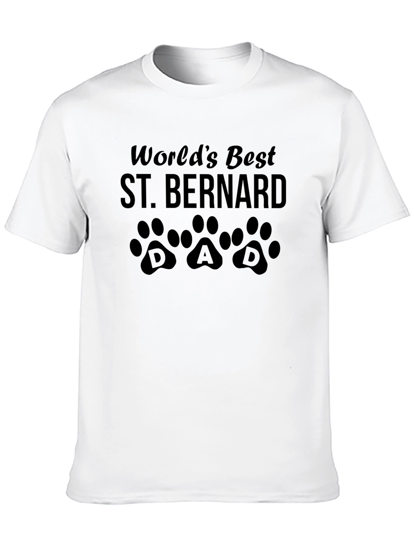 Worlds Best St. Bernard Dad T-Shirt