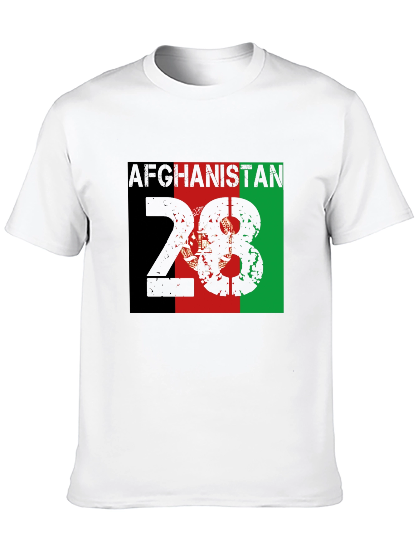 Afghanistan Flag T-Shirt - Patriotic Afghan Pride Tee