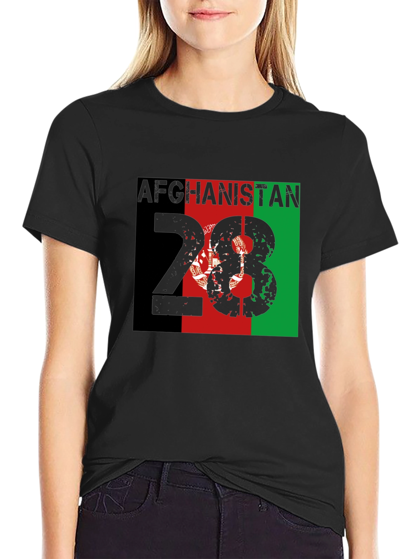 Afghanistan Flag T-Shirt - Patriotic Afghan Pride Tee