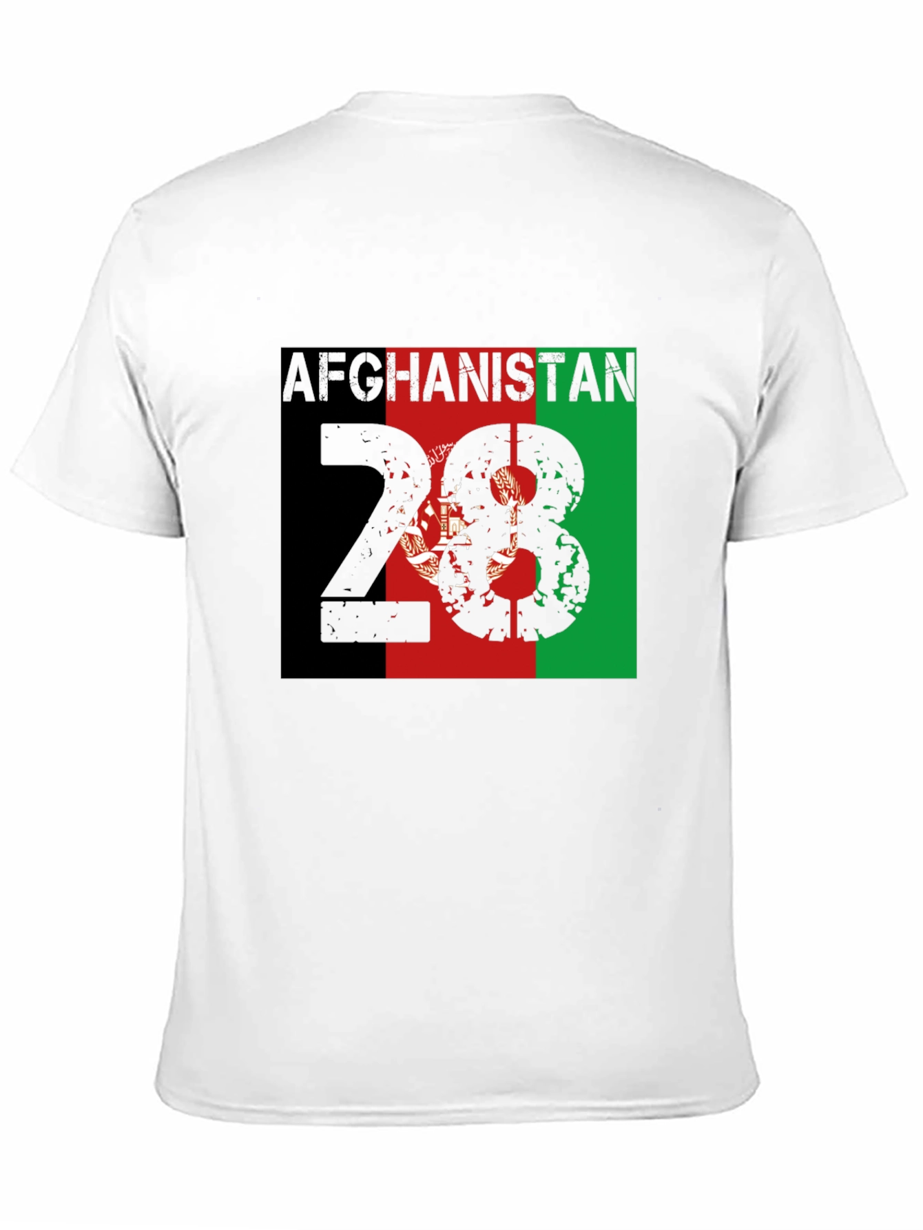 Afghanistan Flag T-Shirt - Patriotic Afghan Pride Tee