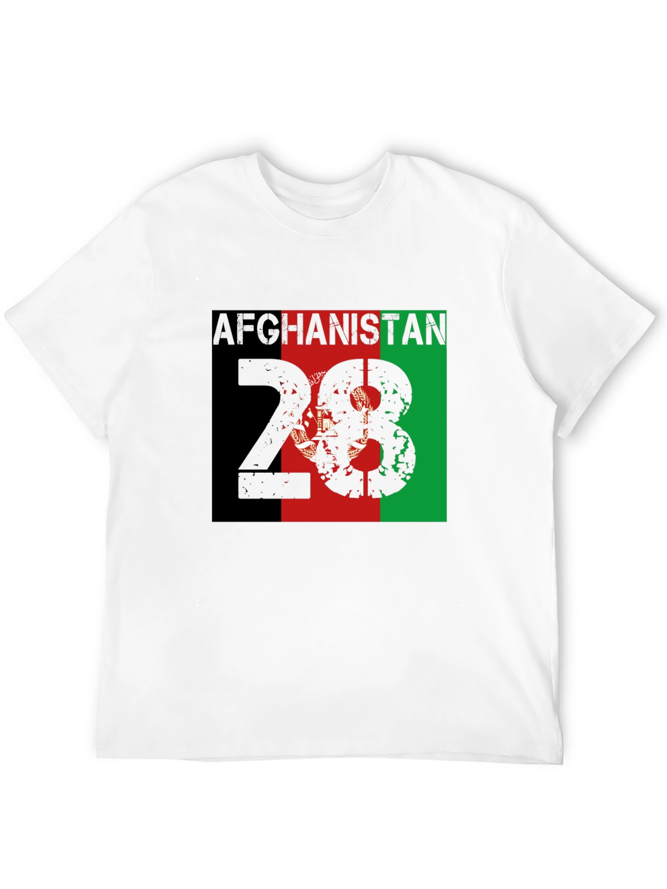 Afghanistan Flag T-Shirt - Patriotic Afghan Pride Tee