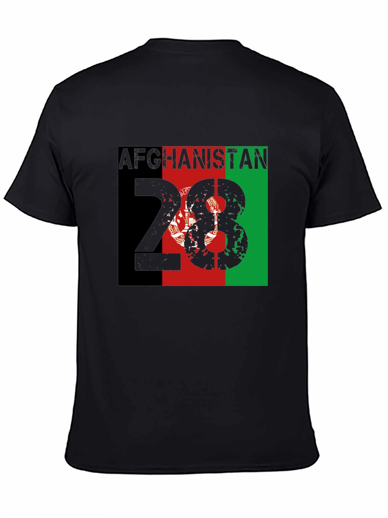 Afghanistan Flag T-Shirt - Patriotic Afghan Pride Tee