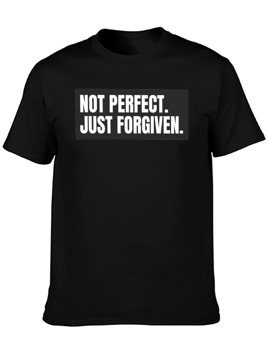 Not Perfect Just Forgiven Graphic Tee