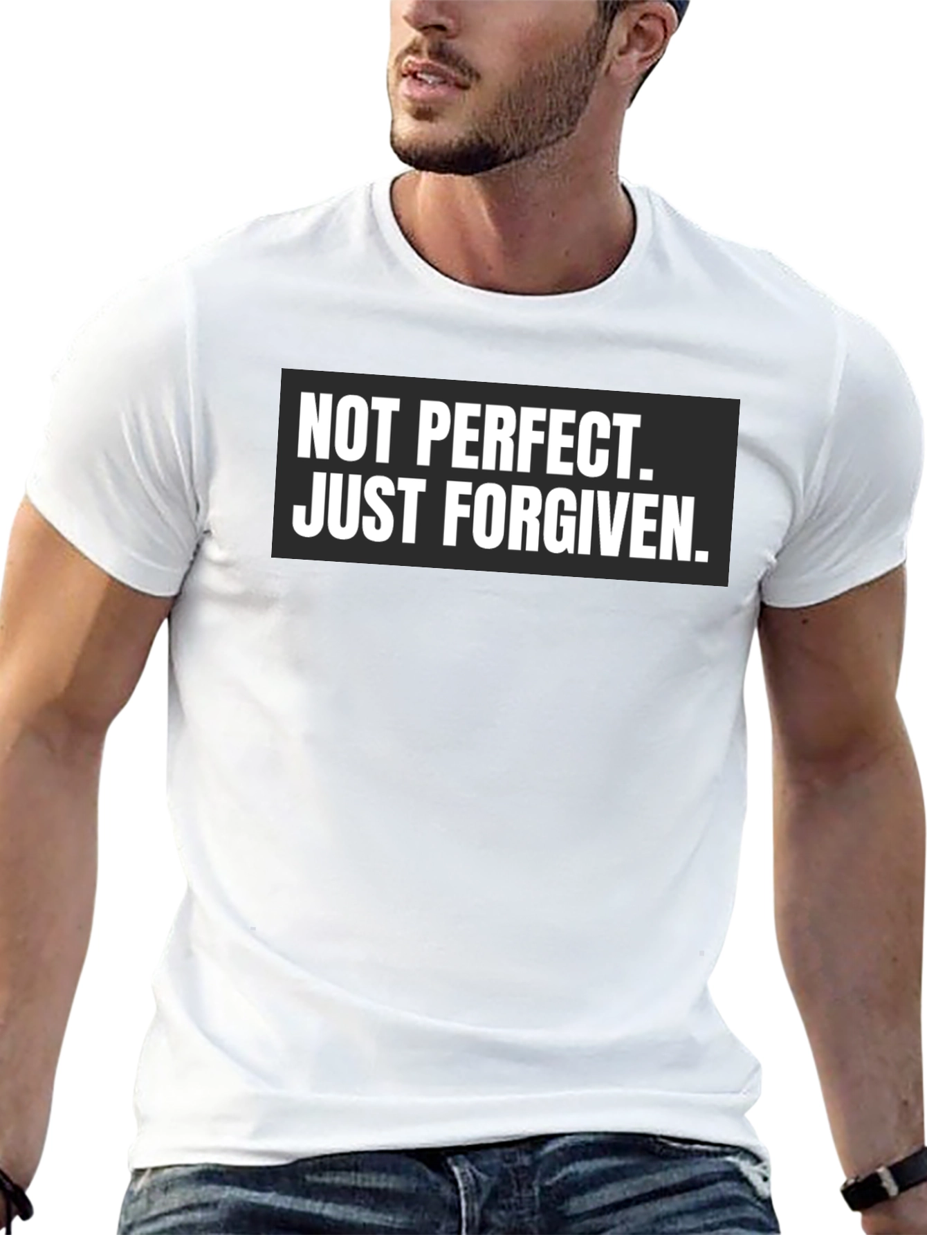 Not Perfect Just Forgiven Graphic Tee