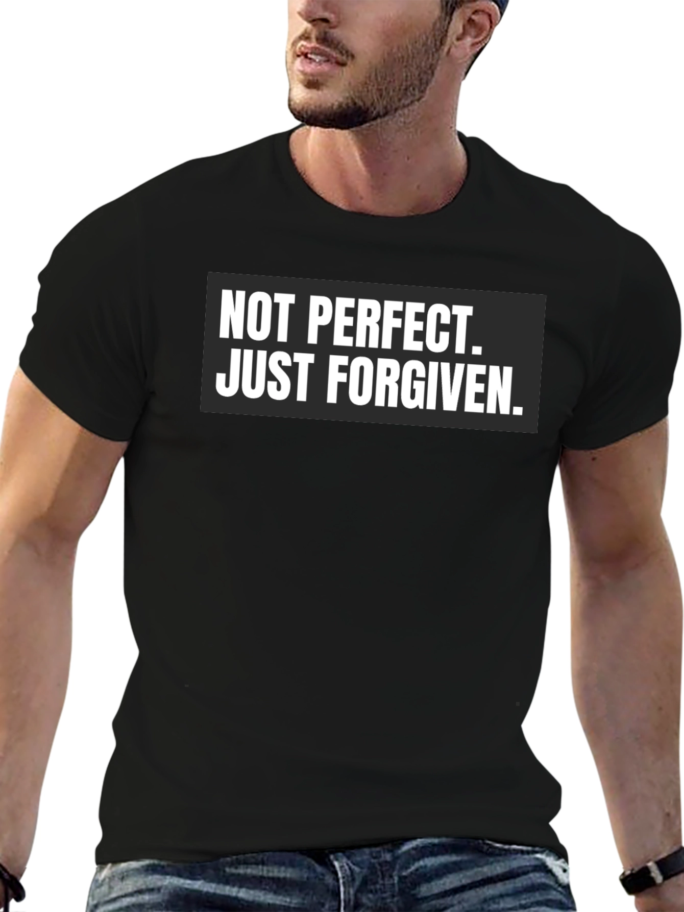 Not Perfect Just Forgiven Graphic Tee