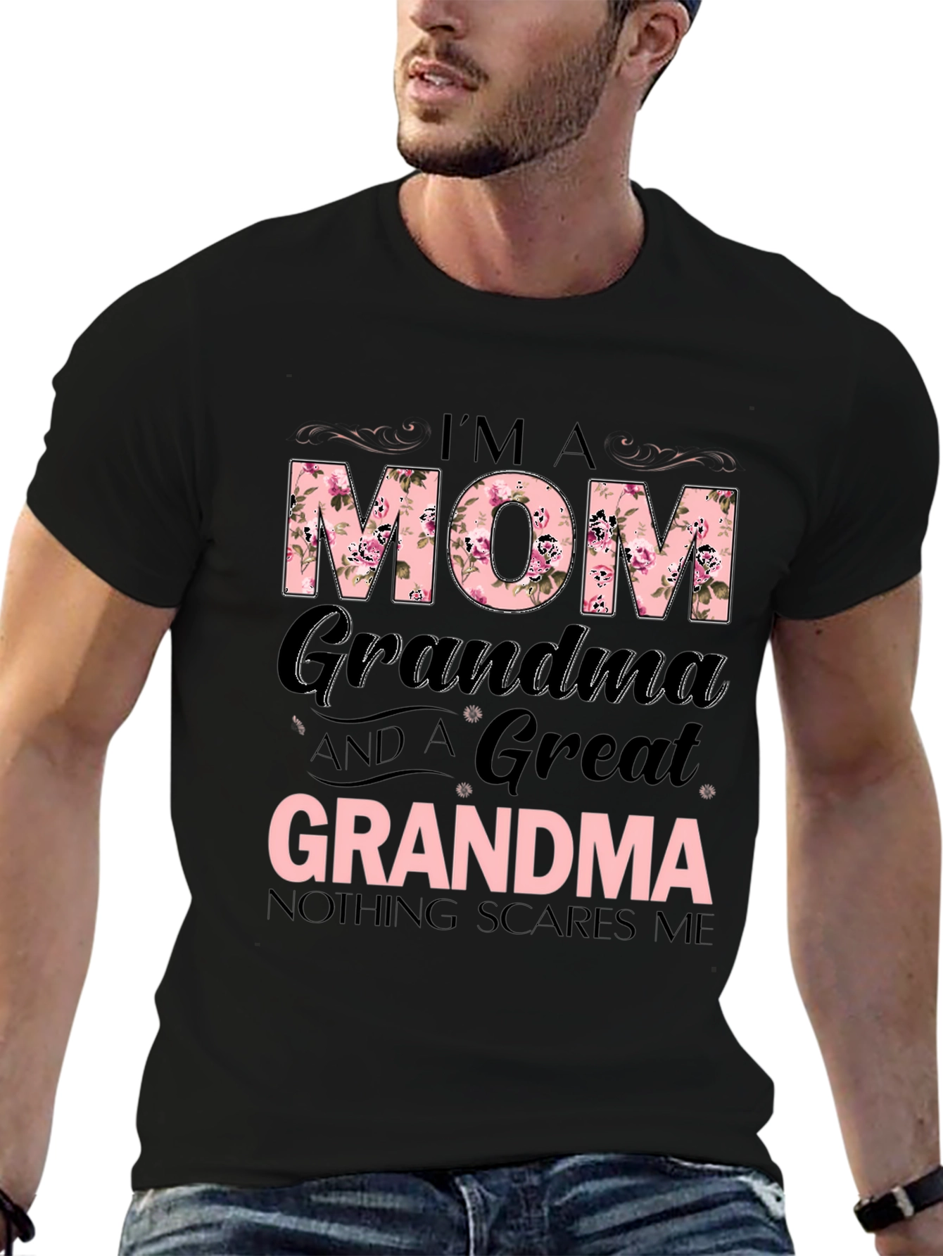 Im A Mom Grandma Great Grandma T-Shirt