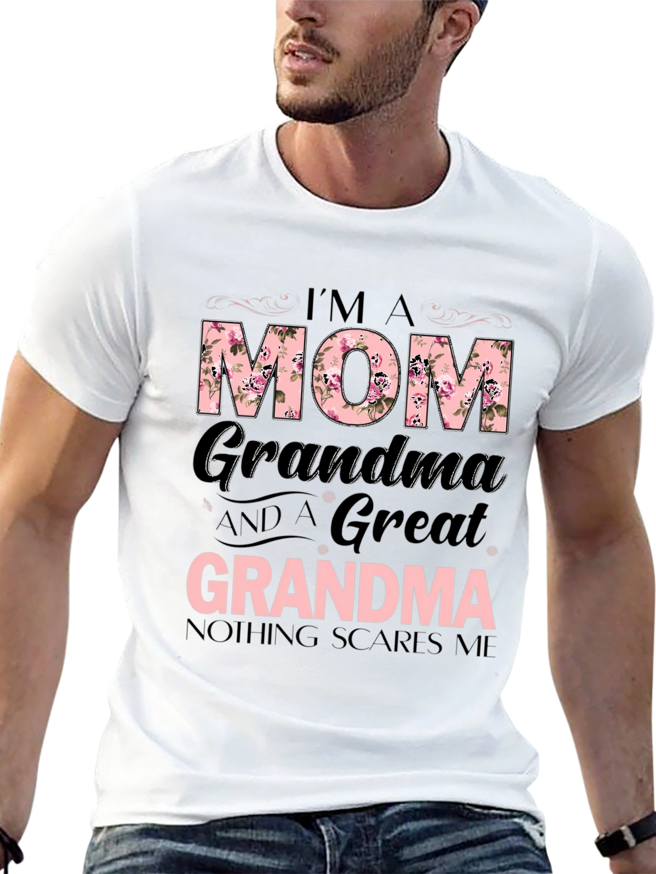 Im A Mom Grandma Great Grandma T-Shirt