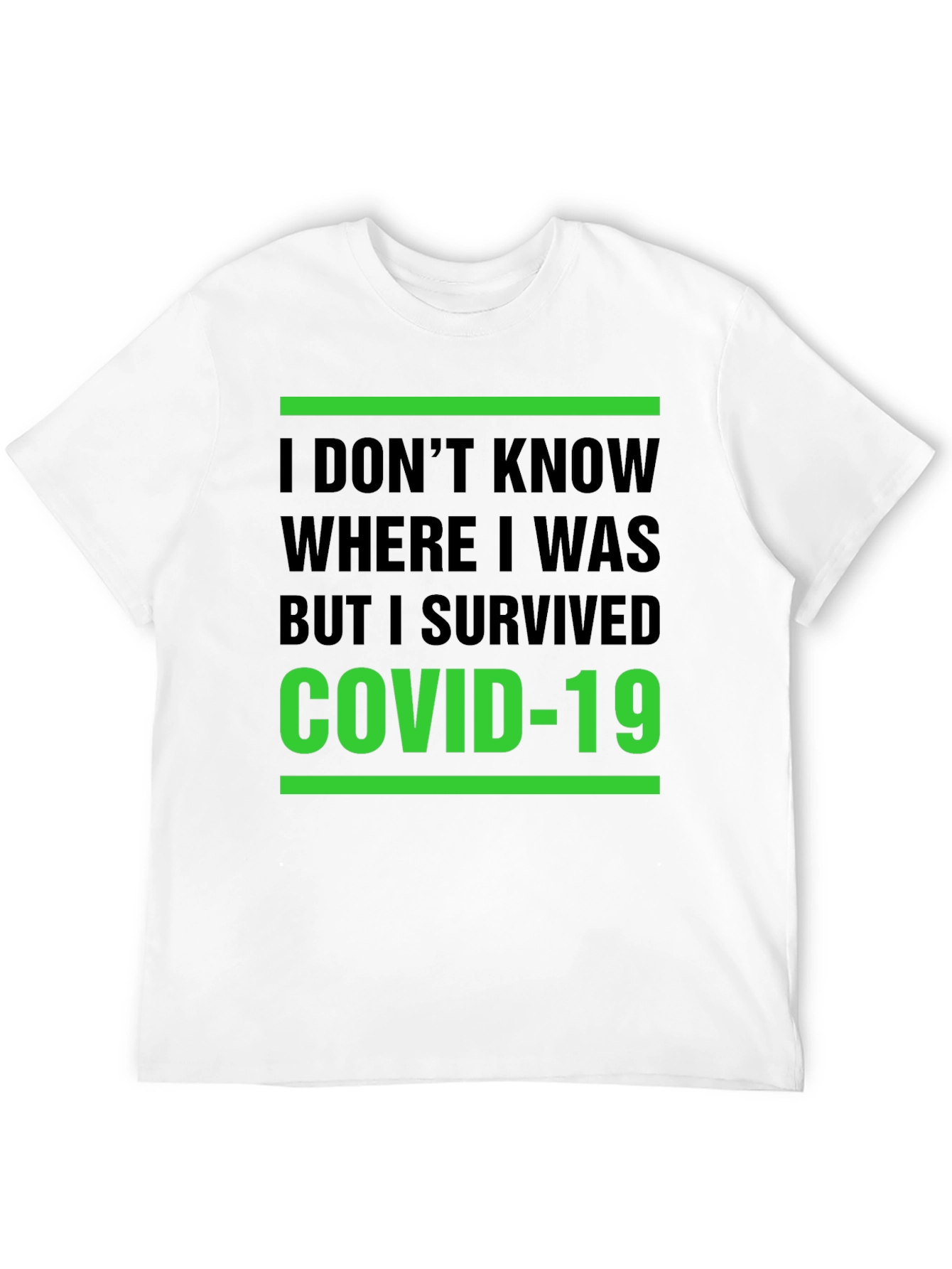 I Survived COVID-19 Graphic T-Shirt