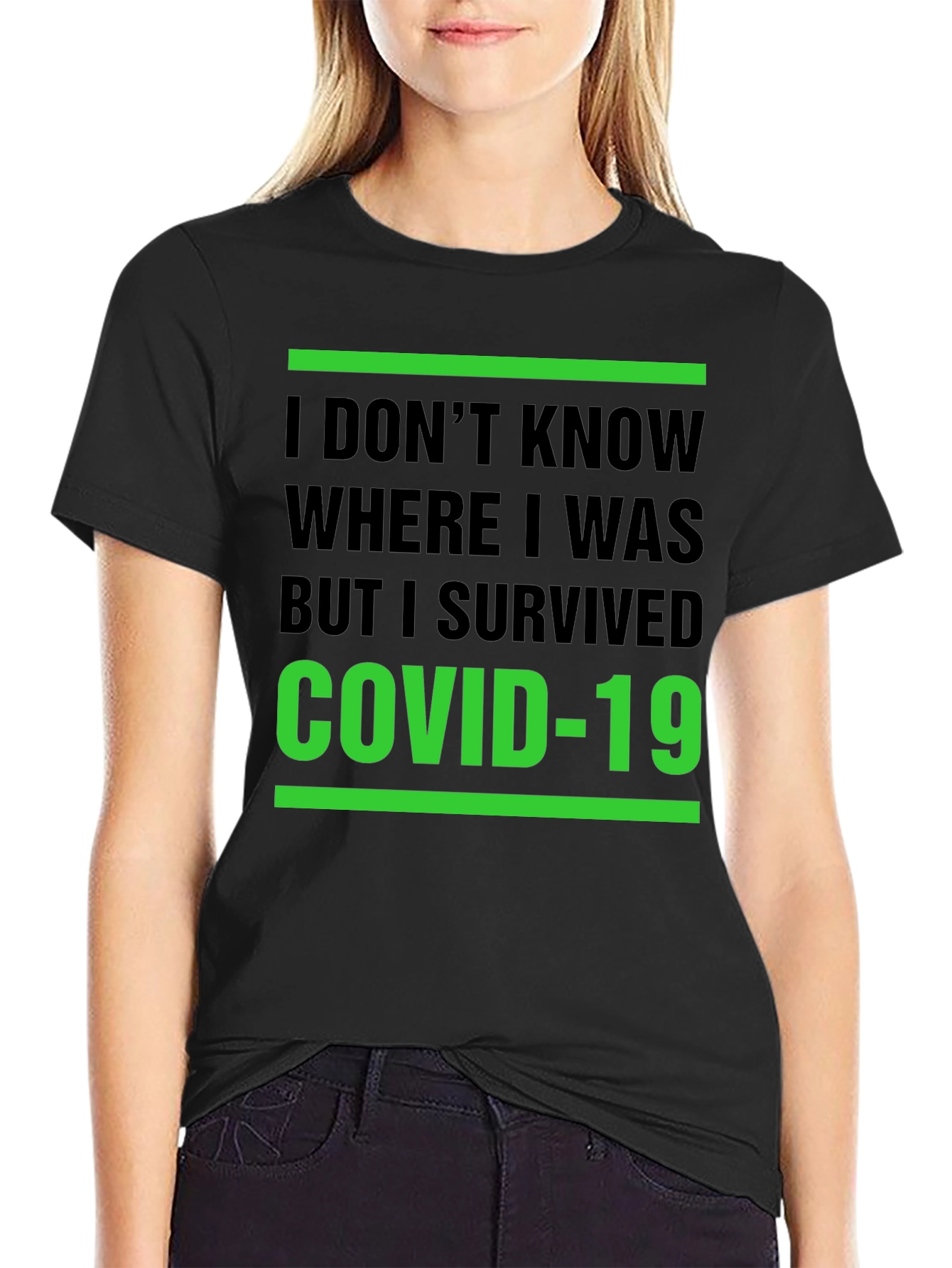 I Survived COVID-19 Graphic T-Shirt