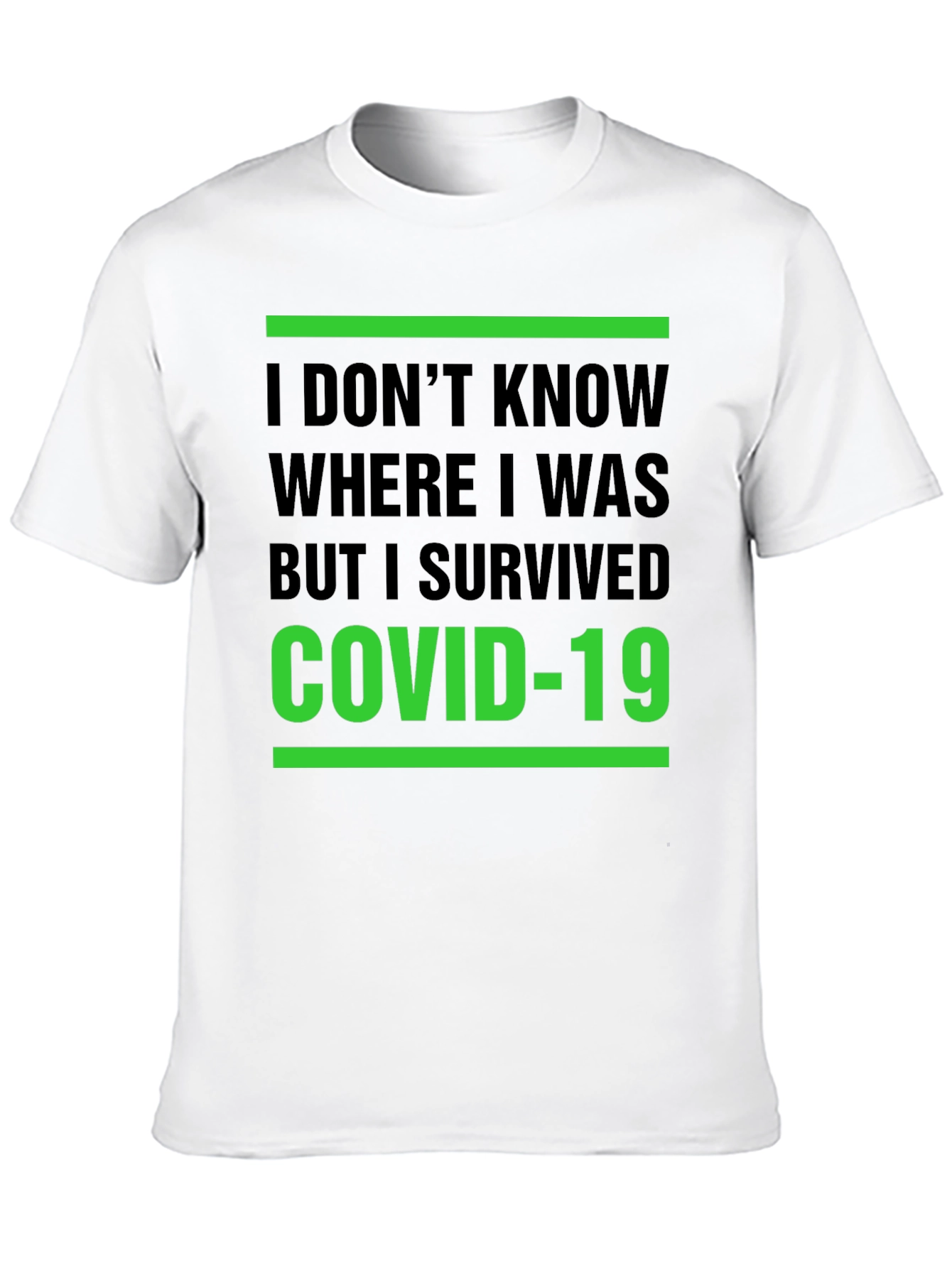 I Survived COVID-19 Graphic T-Shirt