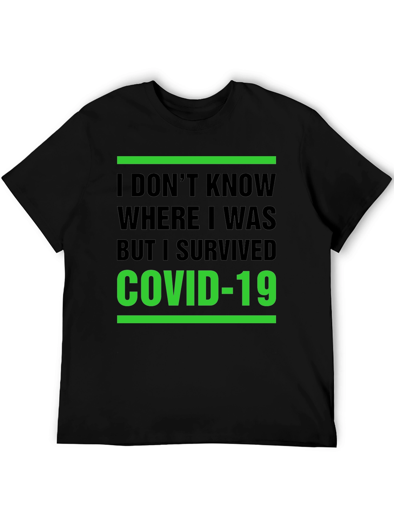 I Survived COVID-19 Graphic T-Shirt