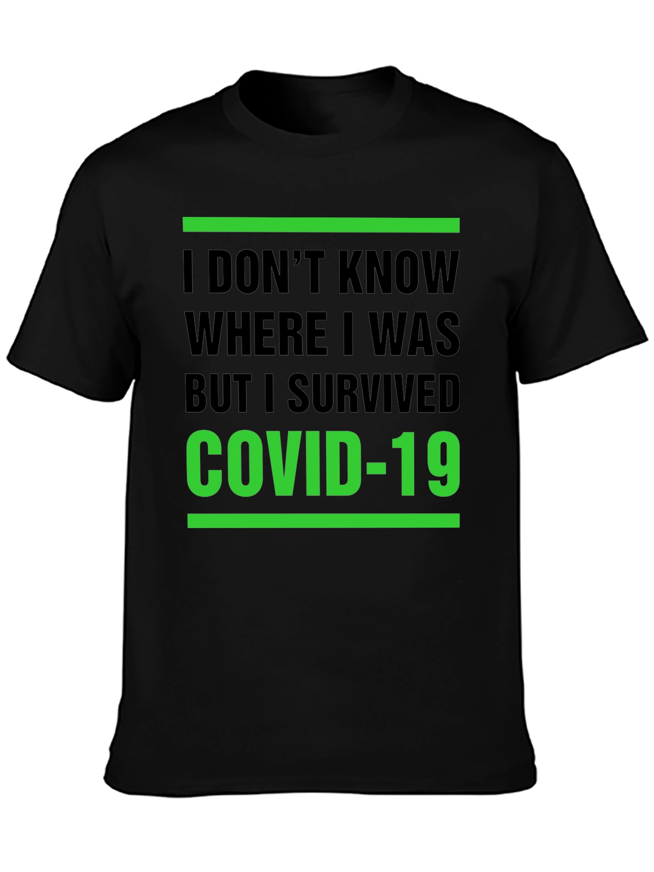 I Survived COVID-19 Graphic T-Shirt