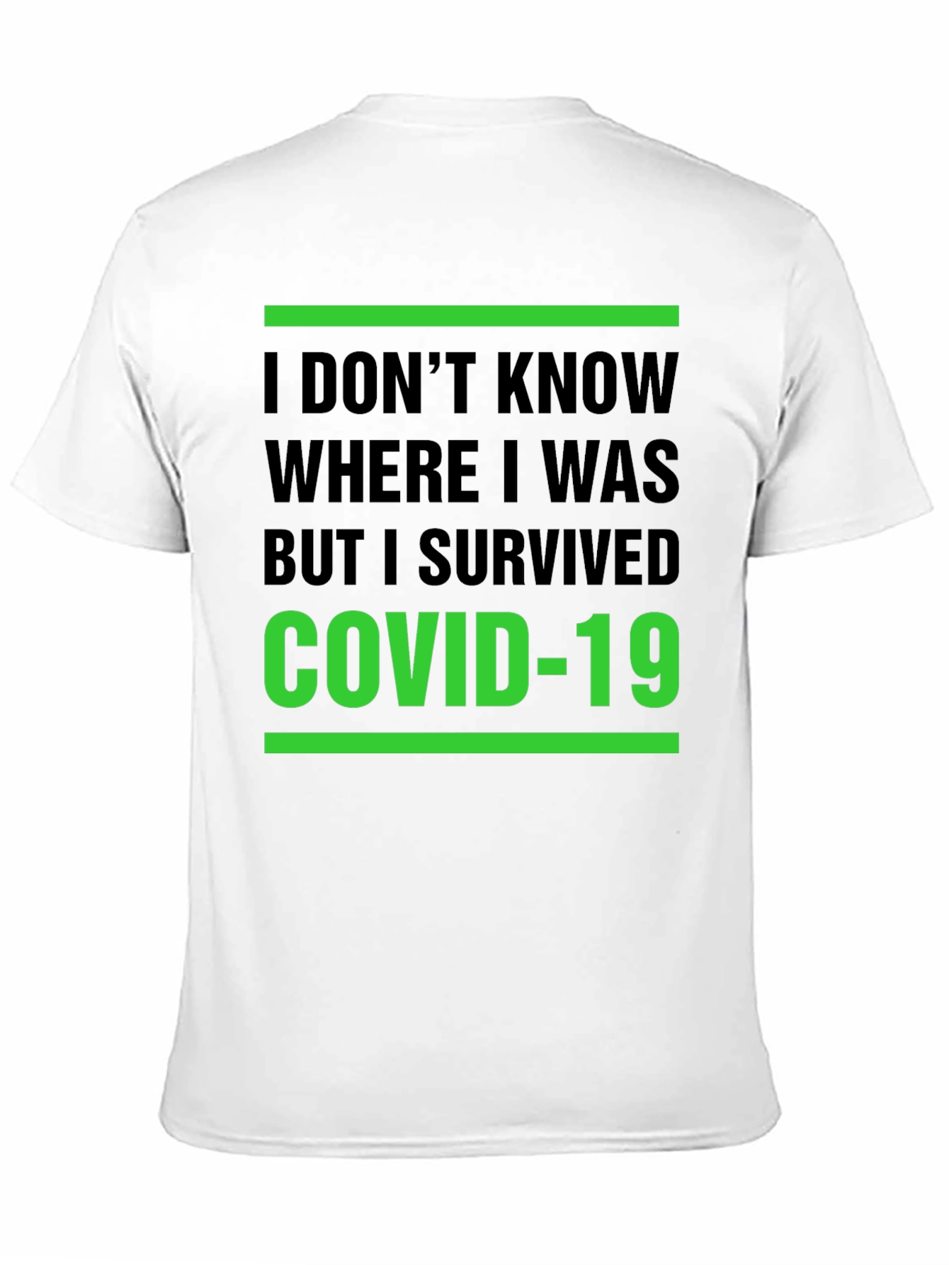 I Survived COVID-19 Graphic T-Shirt