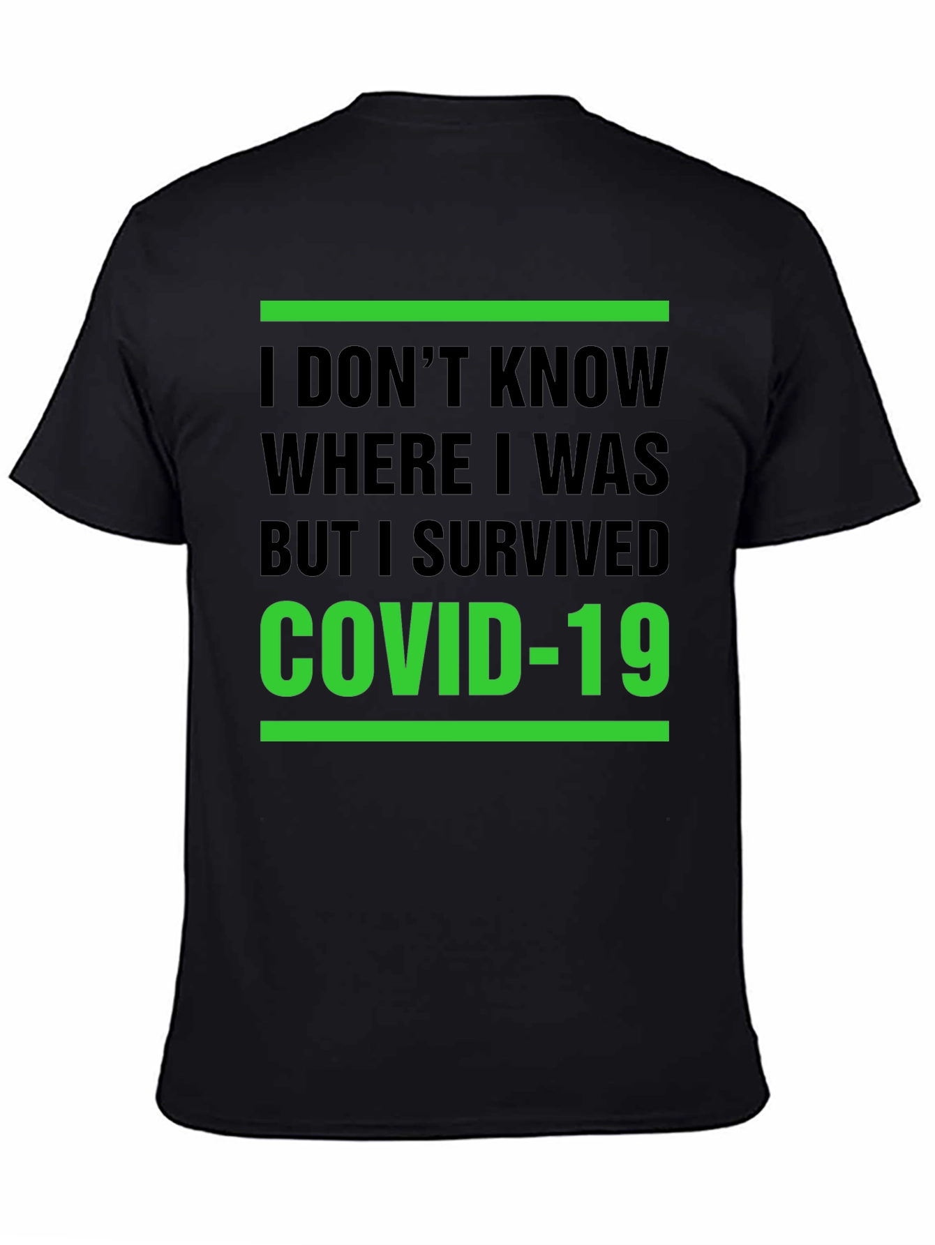 I Survived COVID-19 Graphic T-Shirt