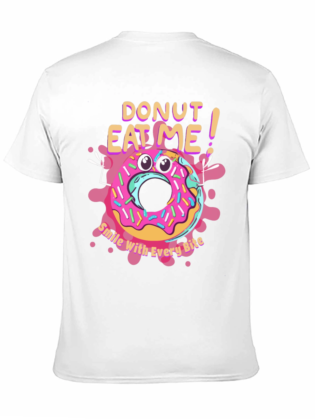 Donut Eat Me T-Shirt - Funny Graphic Tee