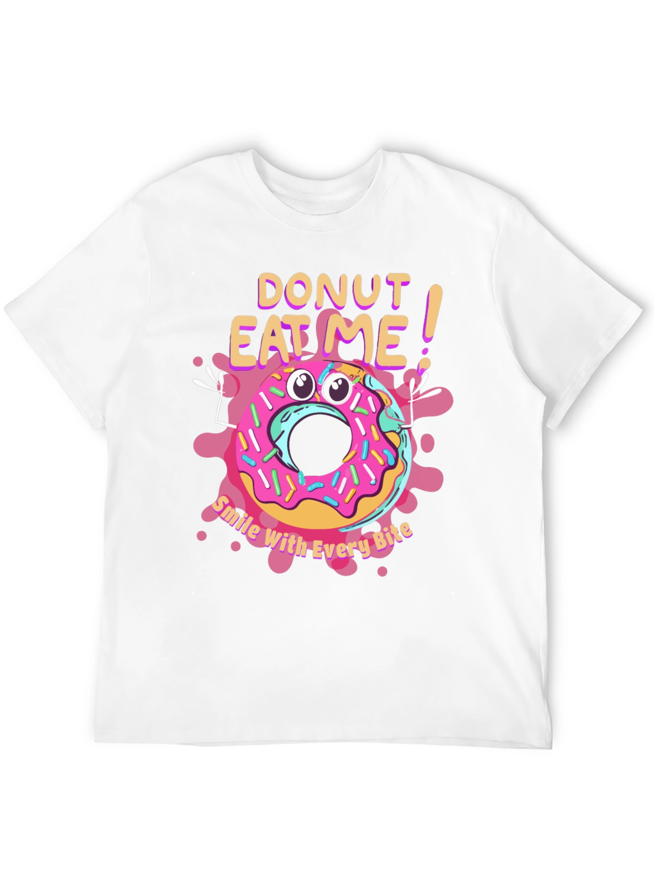 Donut Eat Me T-Shirt - Funny Graphic Tee