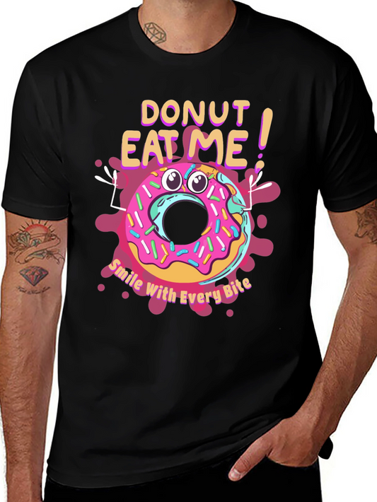 Donut Eat Me T-Shirt - Funny Graphic Tee