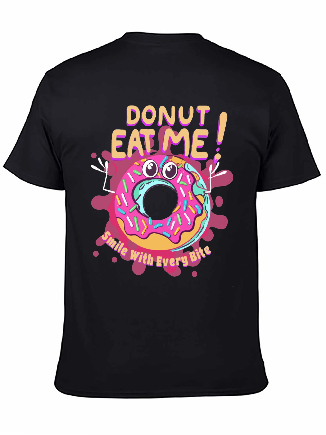 Donut Eat Me T-Shirt - Funny Graphic Tee