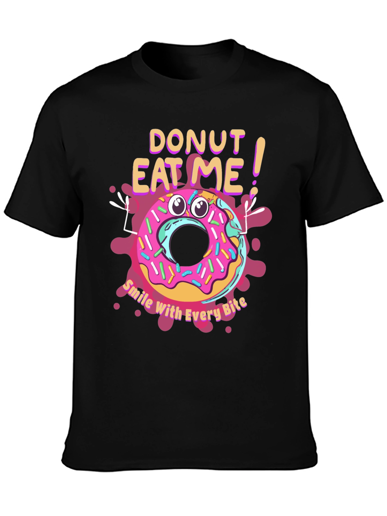 Donut Eat Me T-Shirt - Funny Graphic Tee
