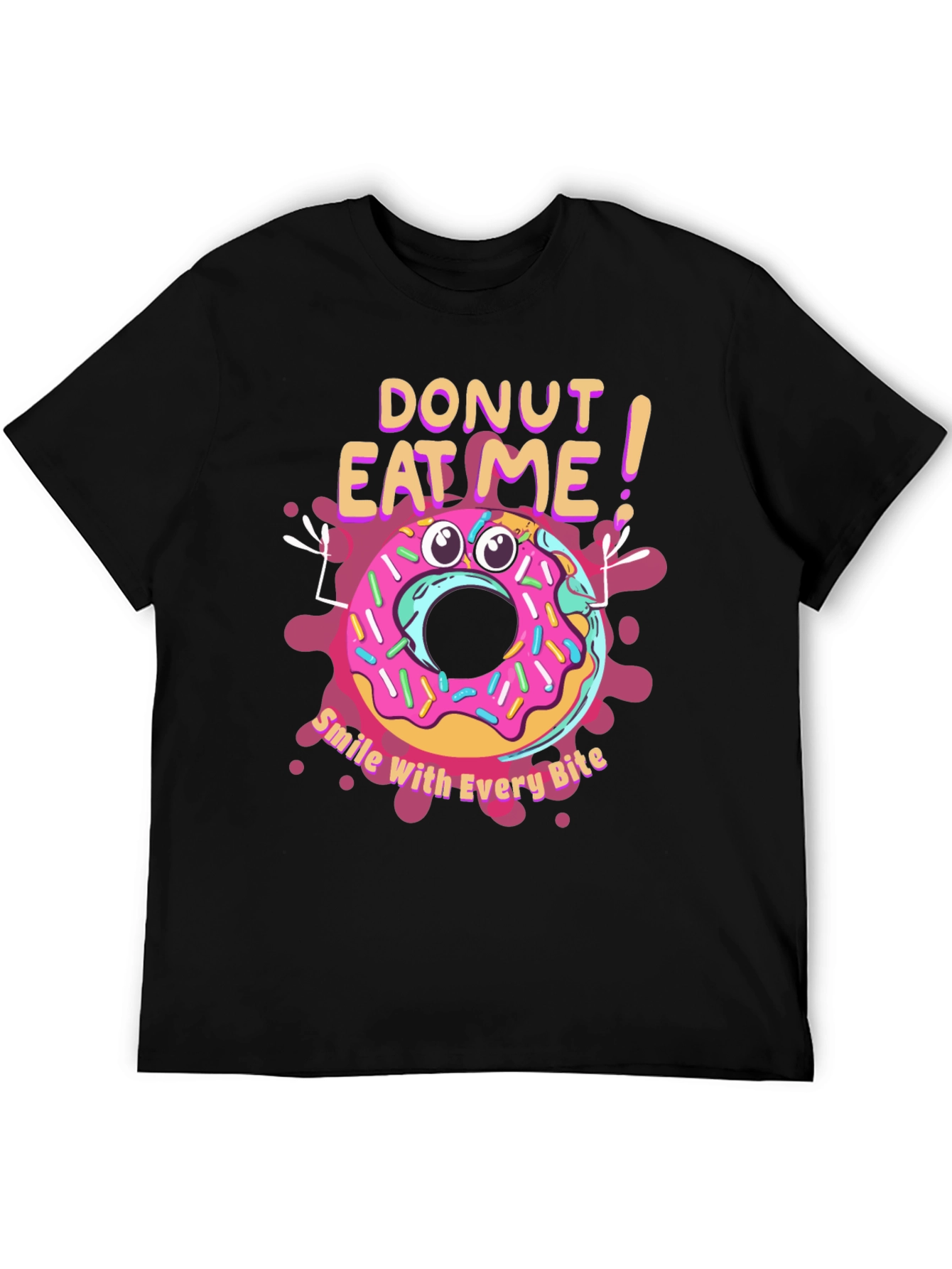 Donut Eat Me T-Shirt - Funny Graphic Tee
