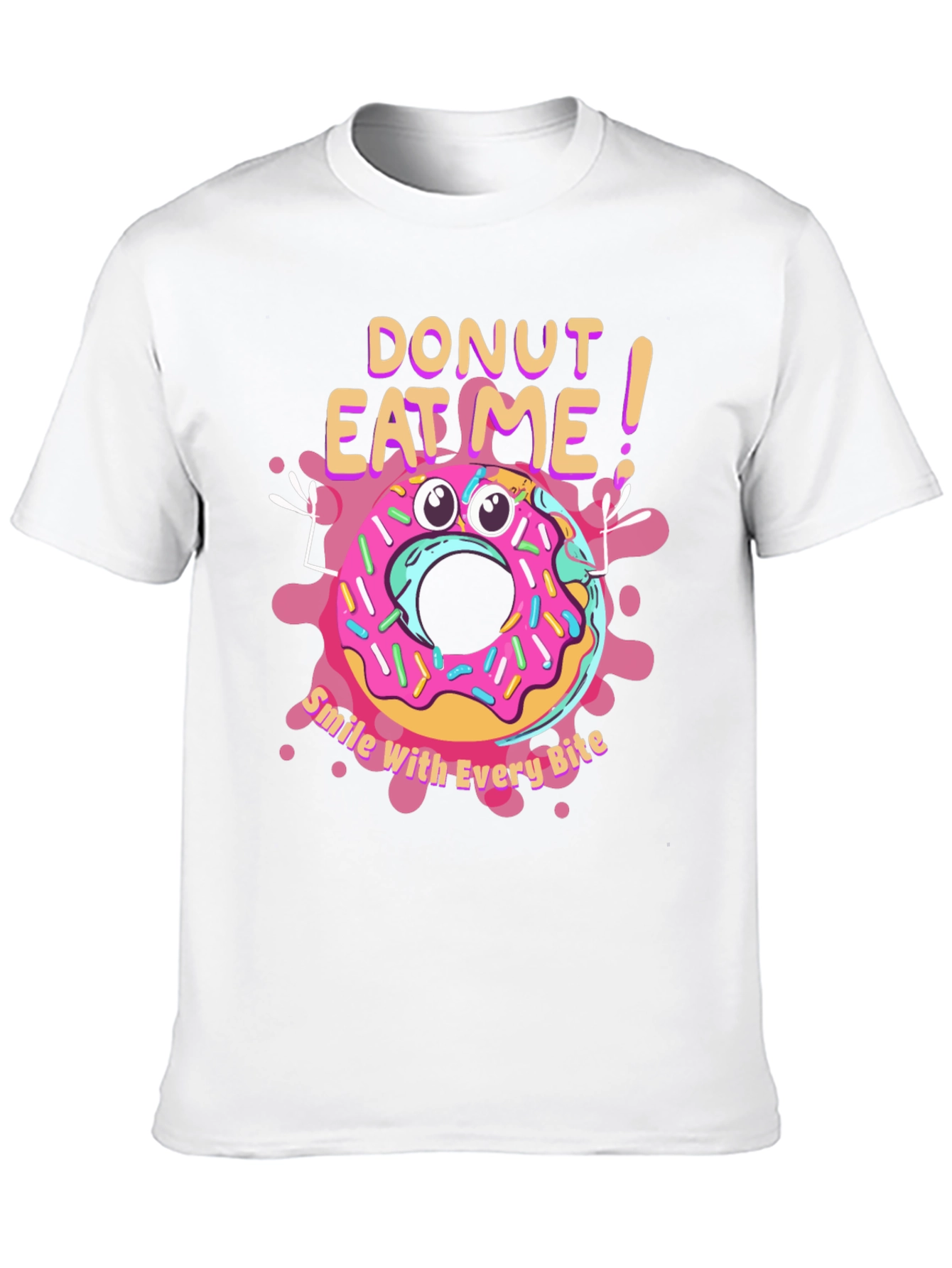 Donut Eat Me T-Shirt - Funny Graphic Tee