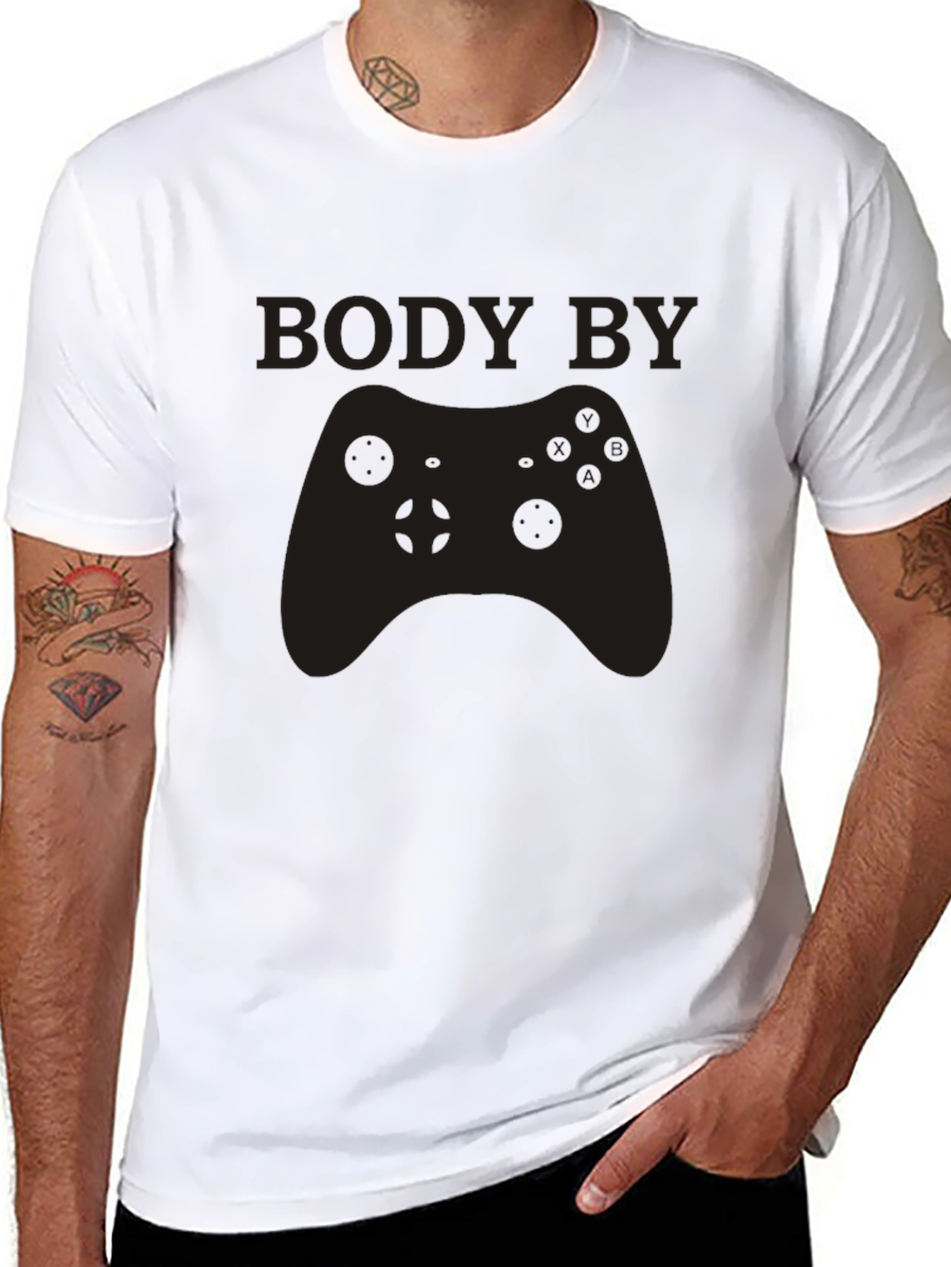 Body By Gaming T-Shirt - Gamer Apparel