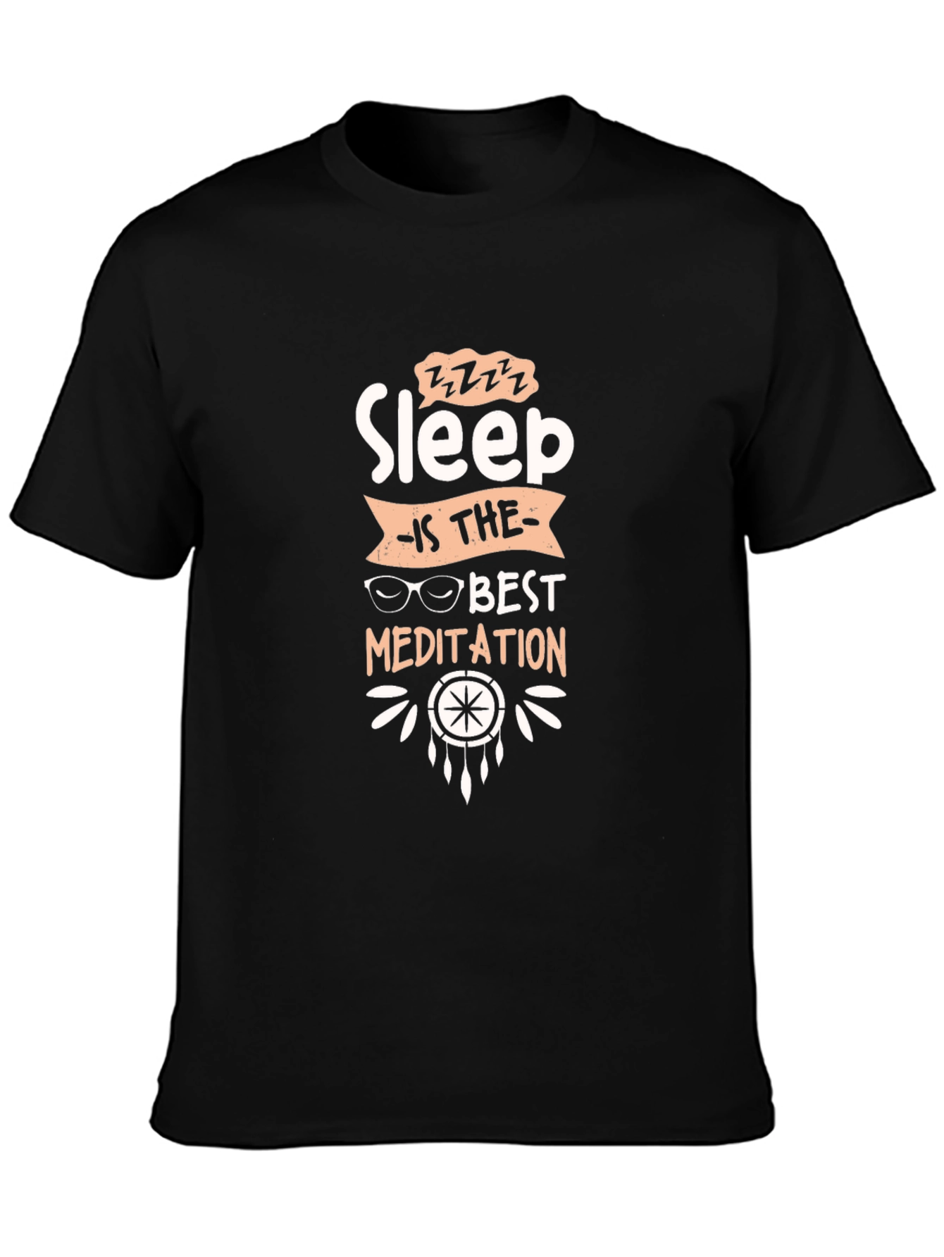 Sleep is the Best Meditation Graphic Tee