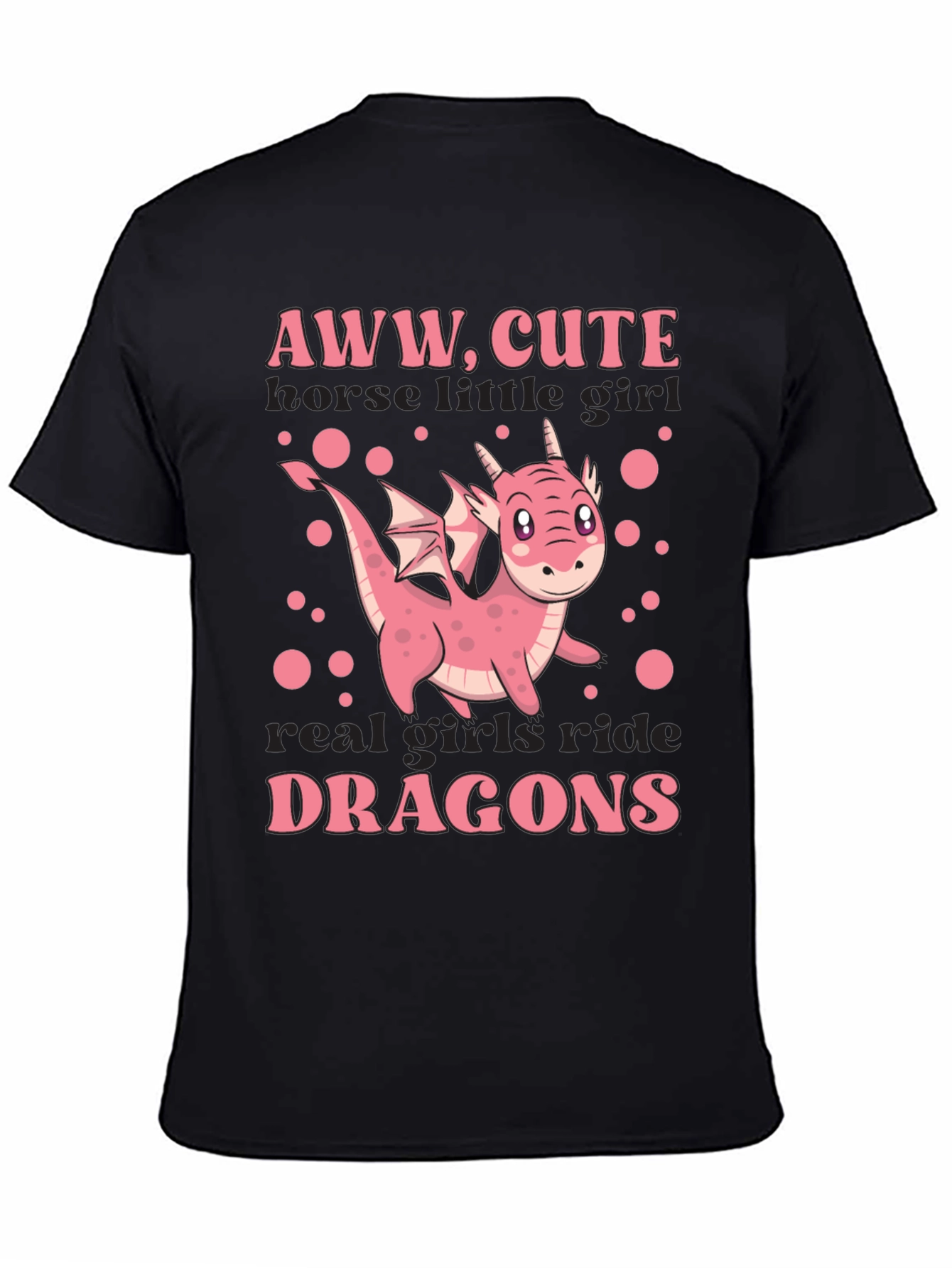 Aww Cute Dragon Girls T-Shirt