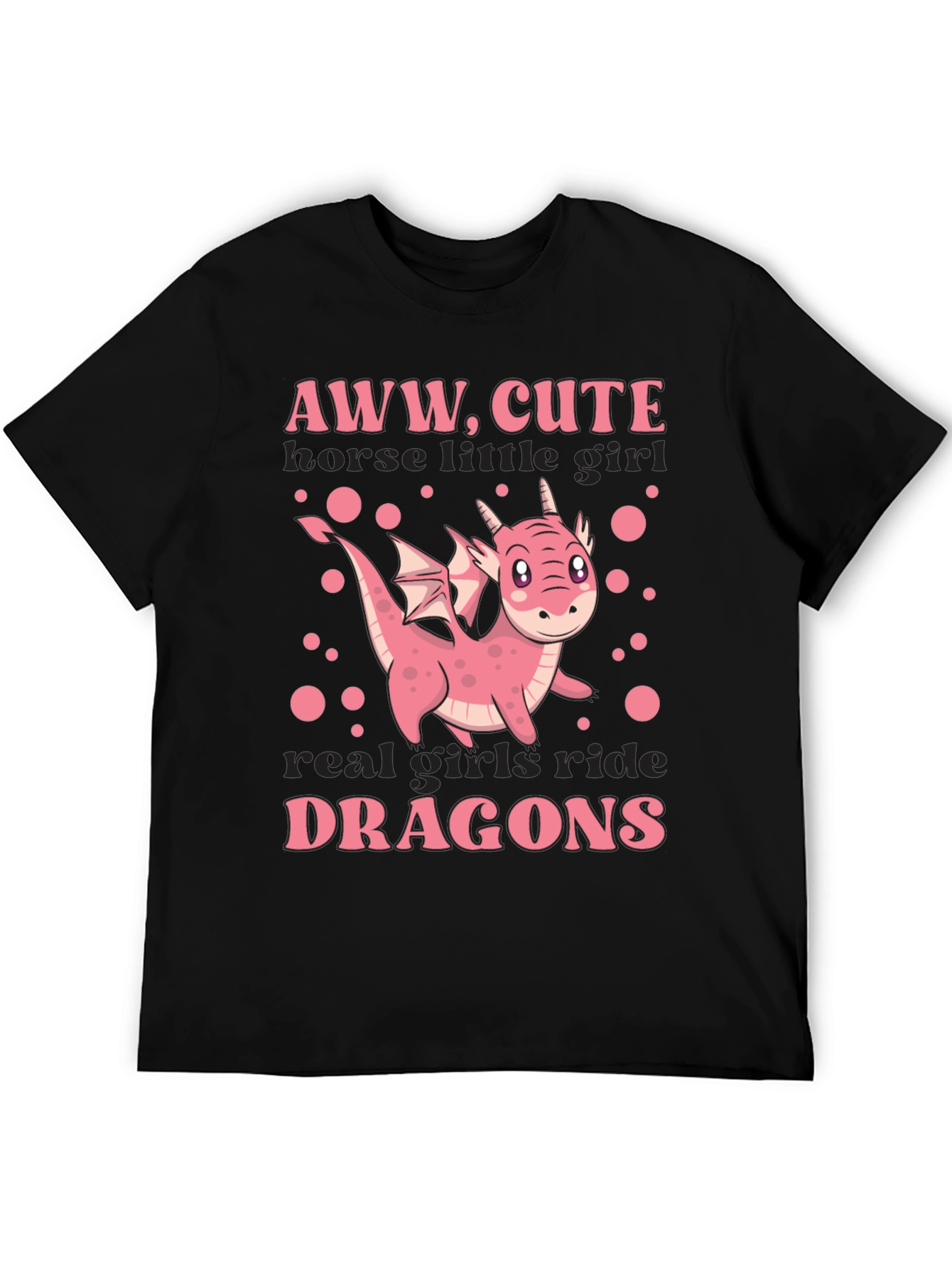 Aww Cute Dragon Girls T-Shirt