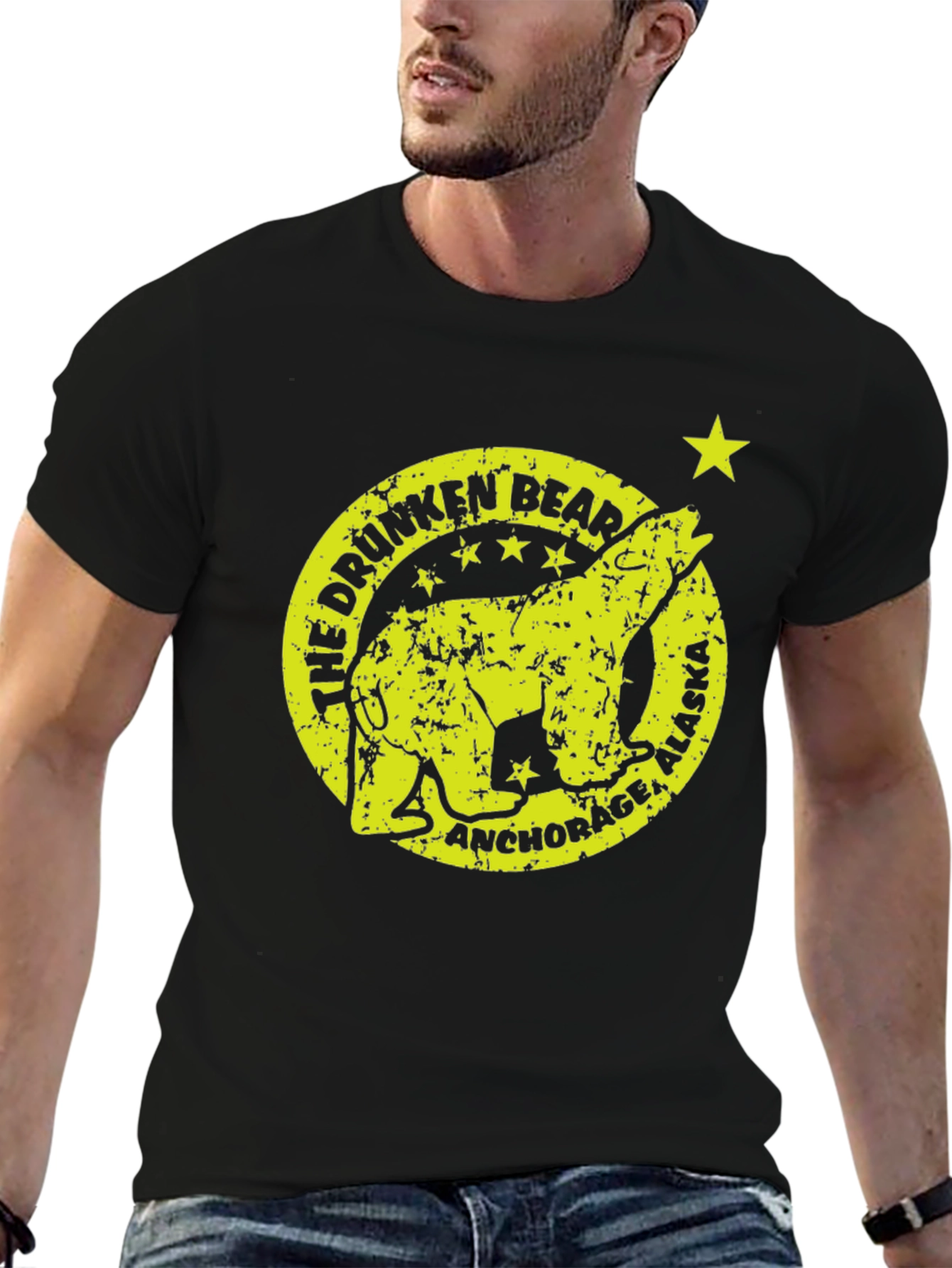 Drunken Bear Alaska Graphic Tee