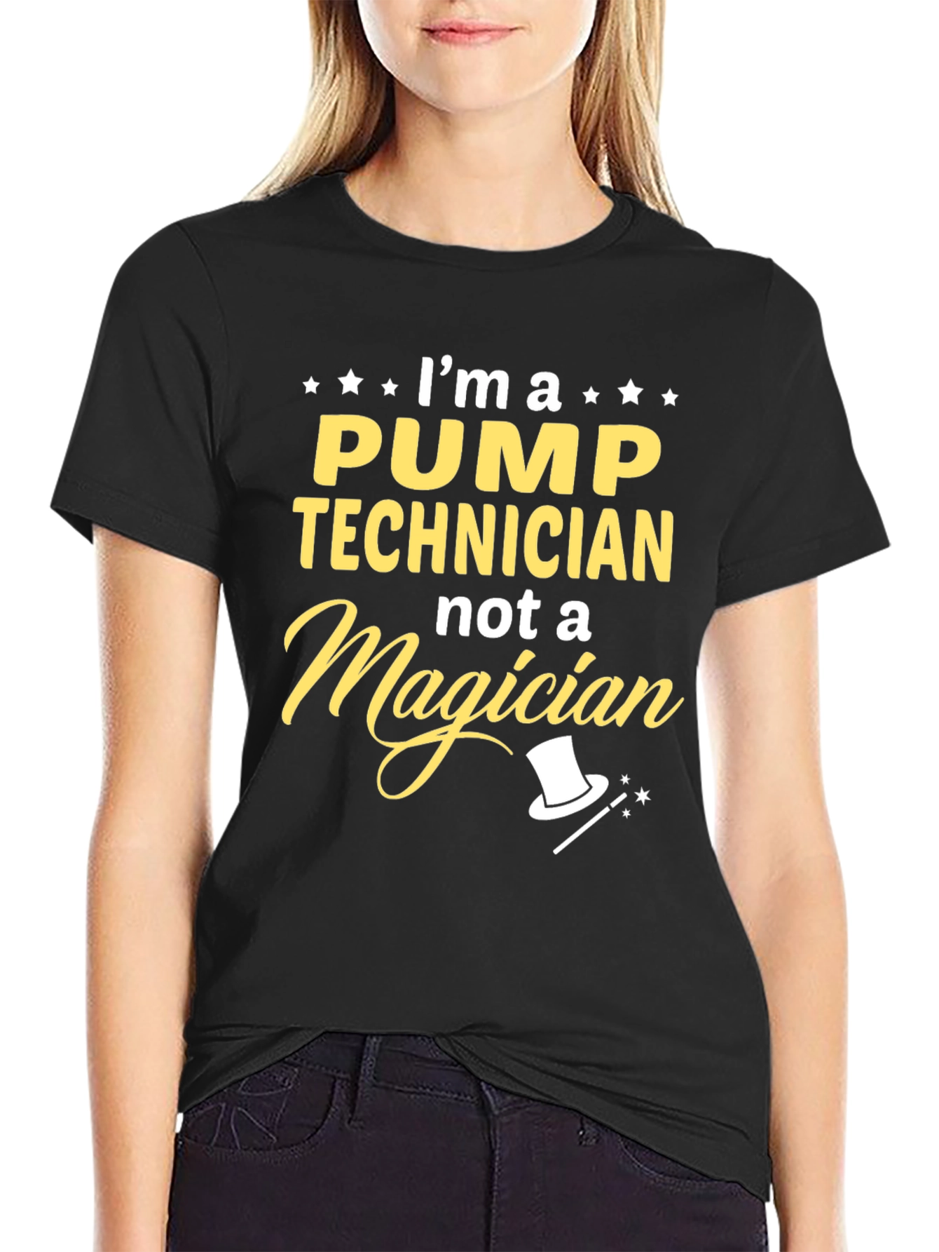 Pump Technician Graphic Tee - Not a Magician T-Shirt