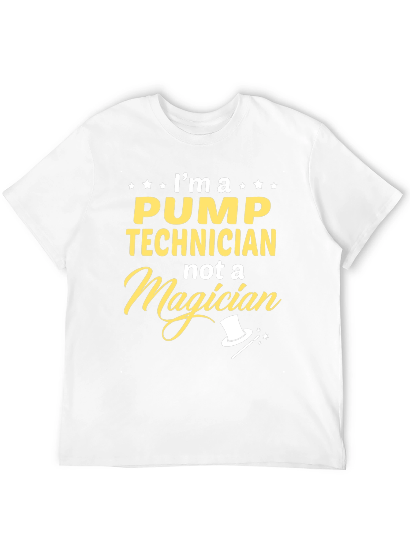 Pump Technician Graphic Tee - Not a Magician T-Shirt