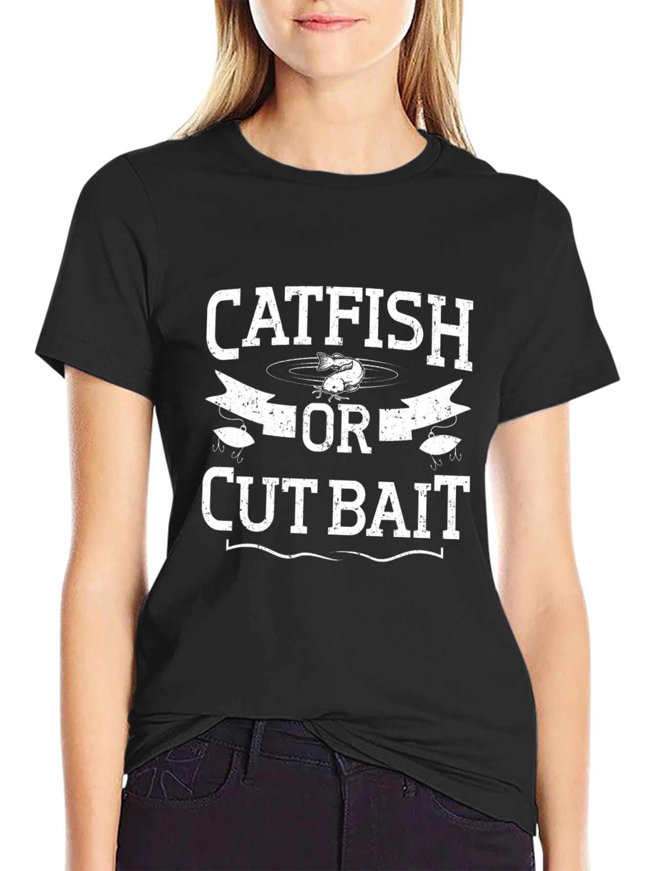 Catfish or Cut Bait T-Shirt - Fishing Tee
