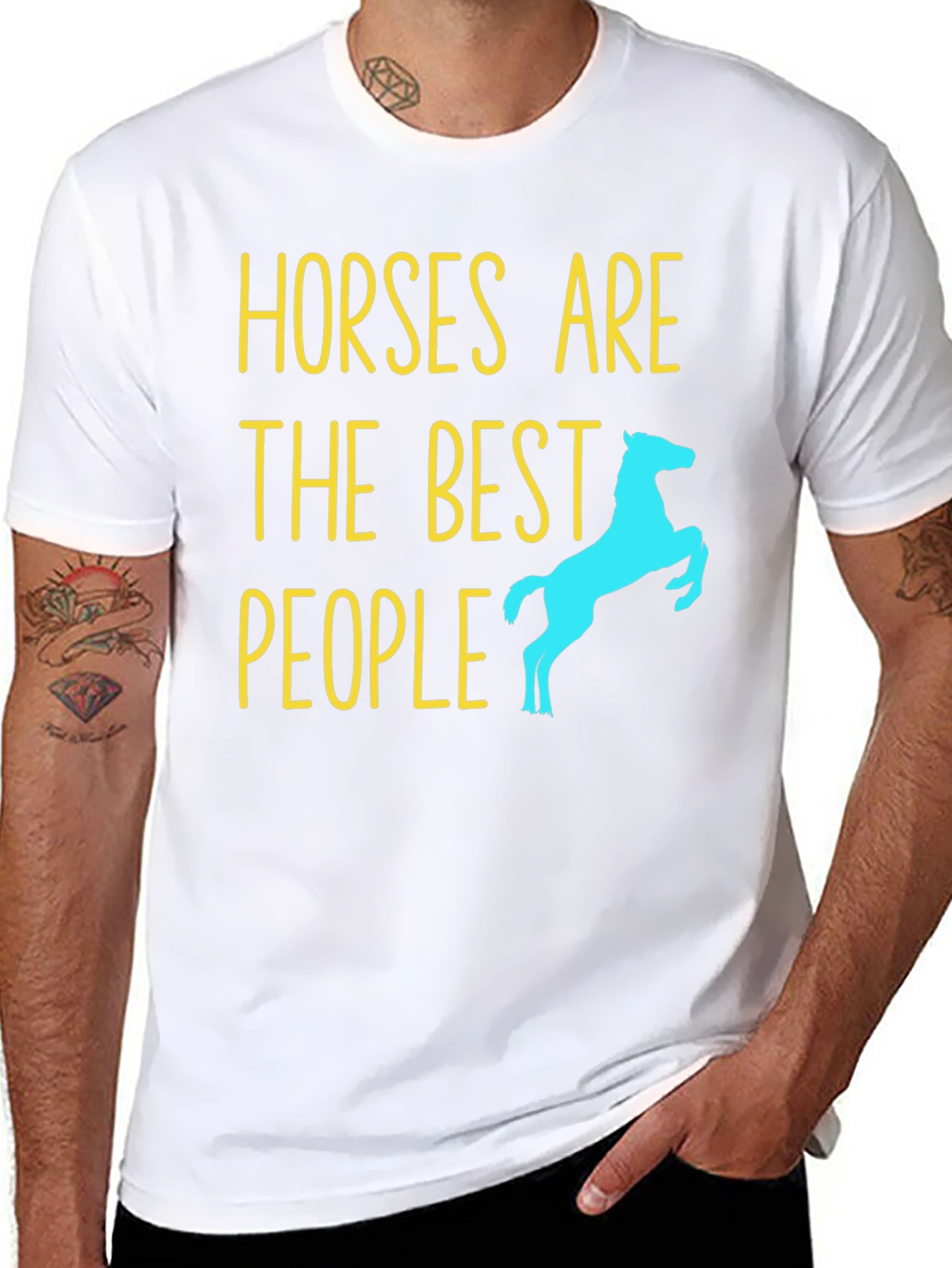 Horses Are The Best People T-Shirt