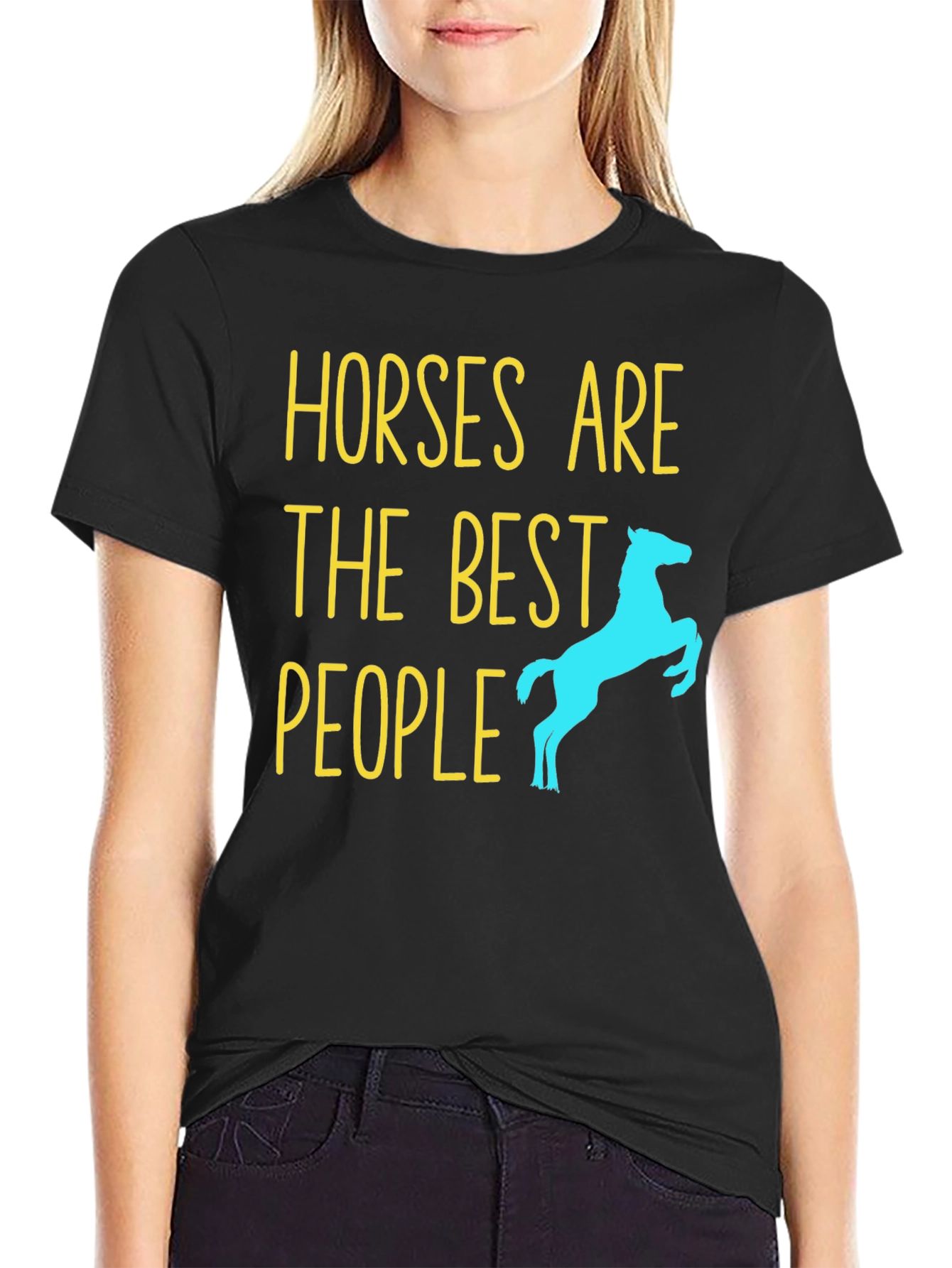 Horses Are The Best People T-Shirt