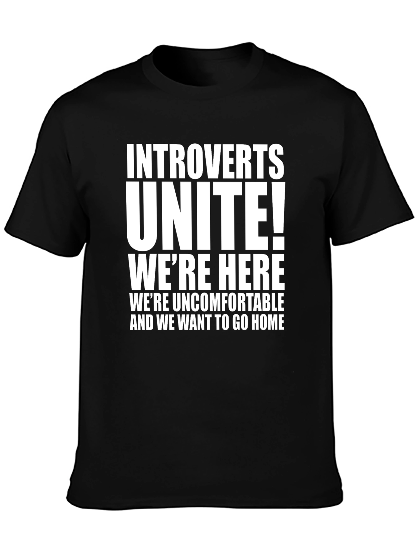 Introvert Unite! Funny Graphic Tee