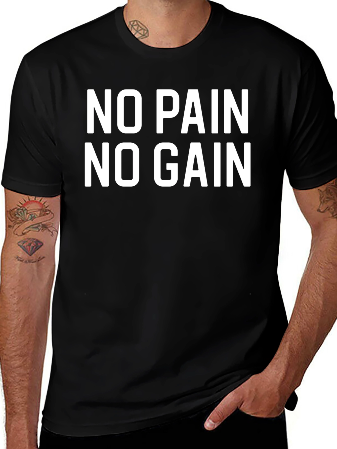 No Pain No Gain Graphic Tee
