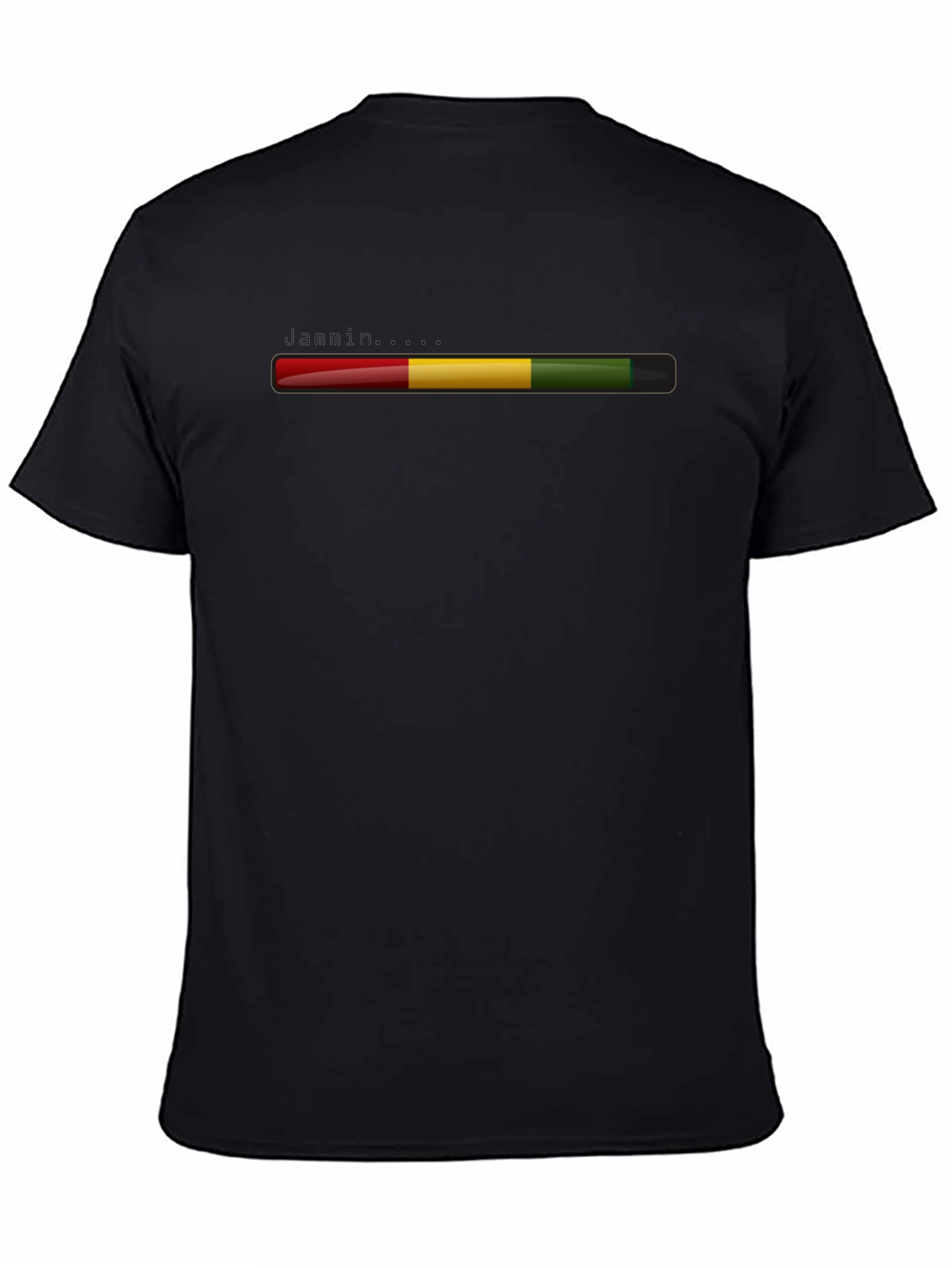 Rasta Stripe Graphic Tee - Casual Comfort