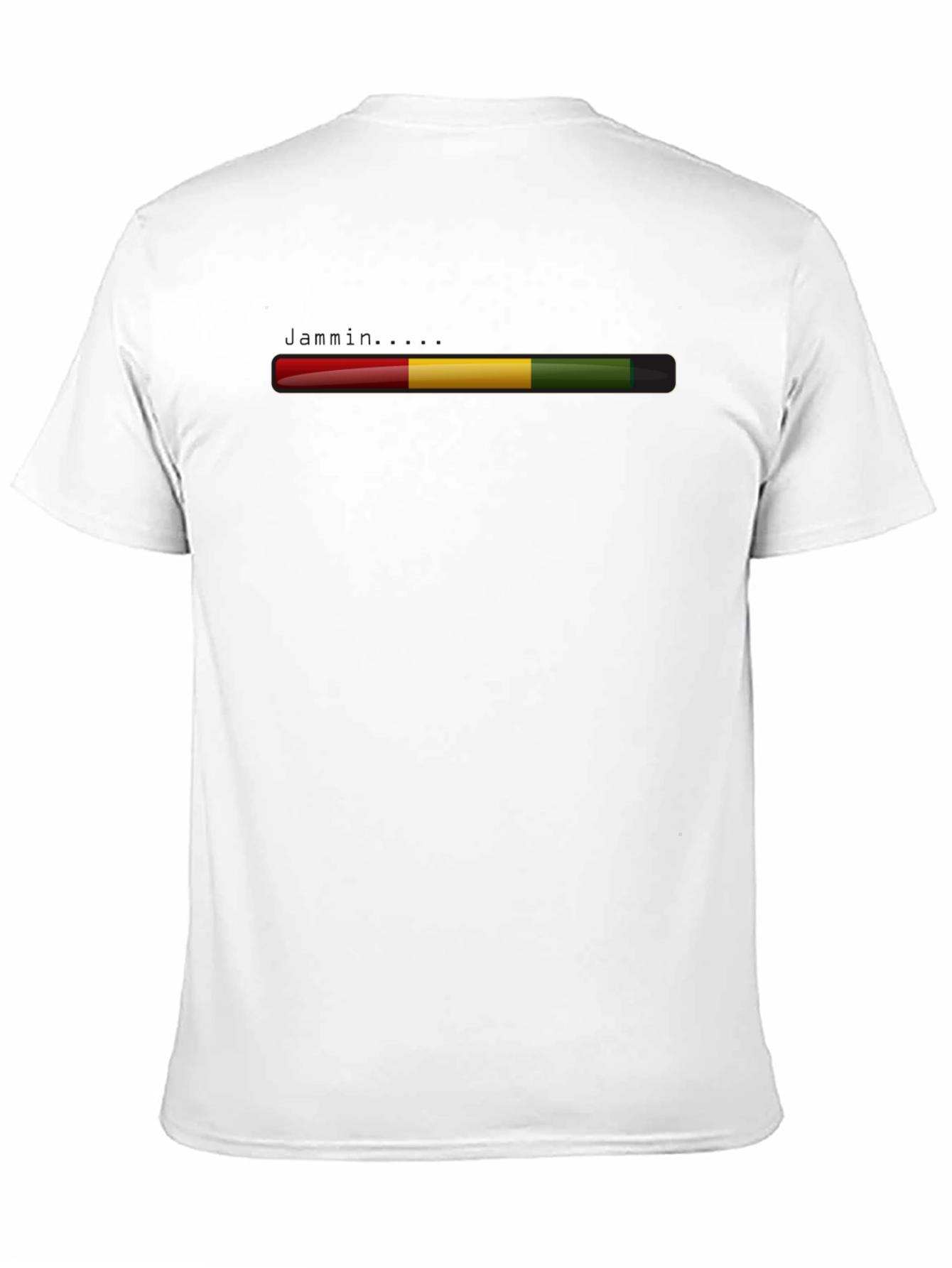 Rasta Stripe Graphic Tee - Casual Comfort