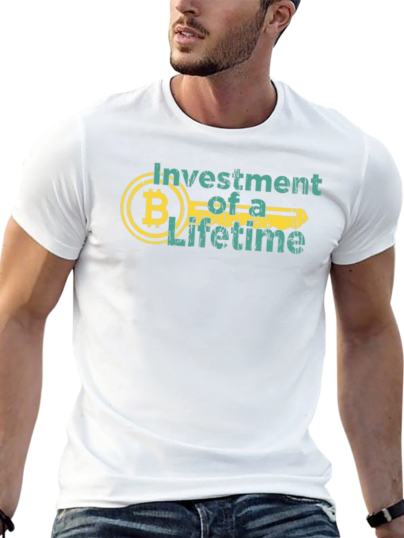 Bitcoin Investment of a Lifetime Black T-Shirt